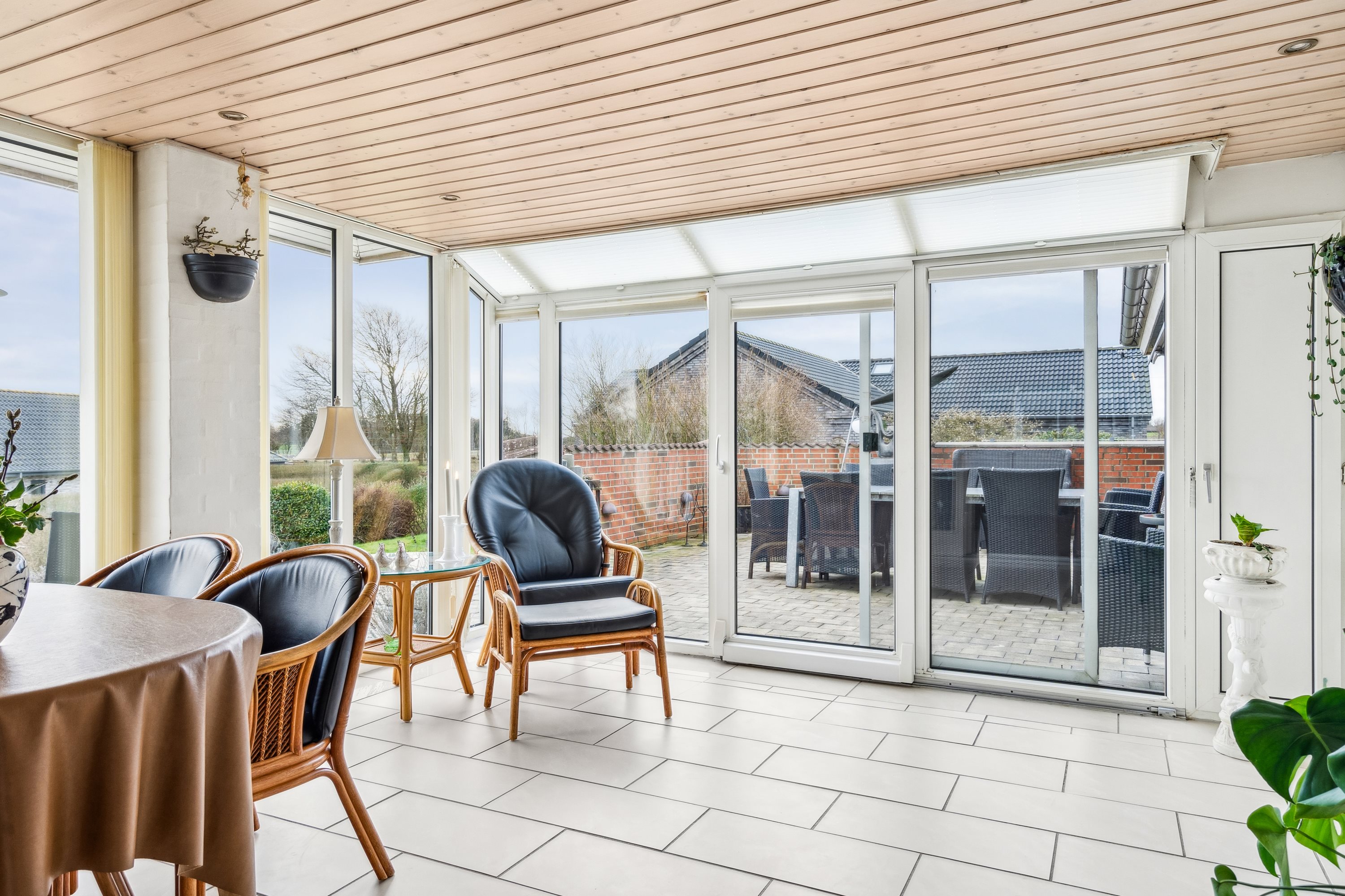 Fremhævet udestue billede i fuldskærmstilstand. Billede af Gl Hannerupvej 3, Hørby, 9500 Hobro