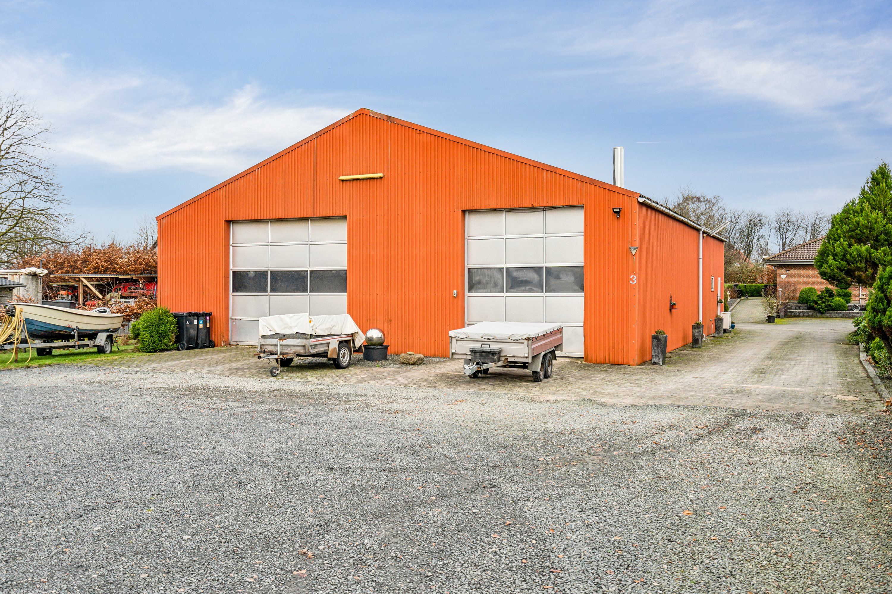 Fremhævet garage billede i fuldskærmstilstand. Billede af Gl Hannerupvej 3, Hørby, 9500 Hobro