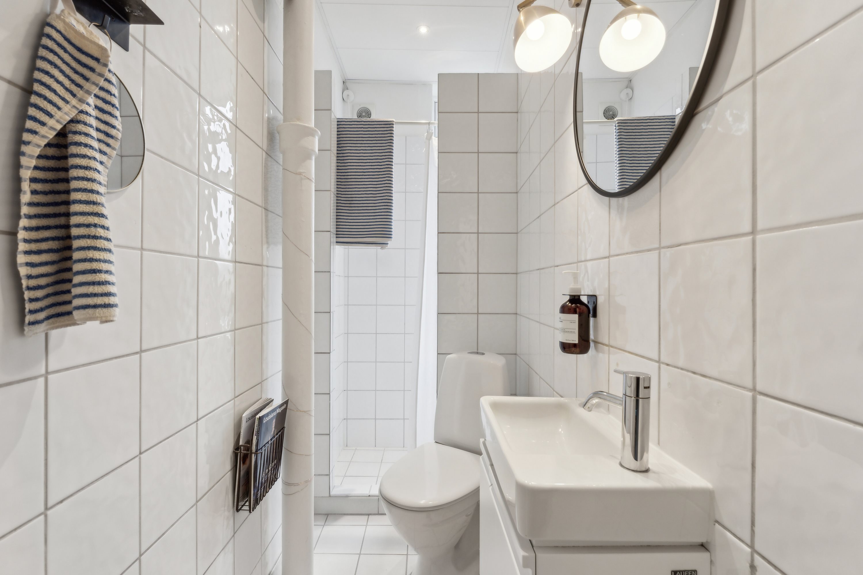 Fremhævet badeværelse billede i fuldskærmstilstand. Billede af Brogårdsvej 3, st.., 2820 Gentofte