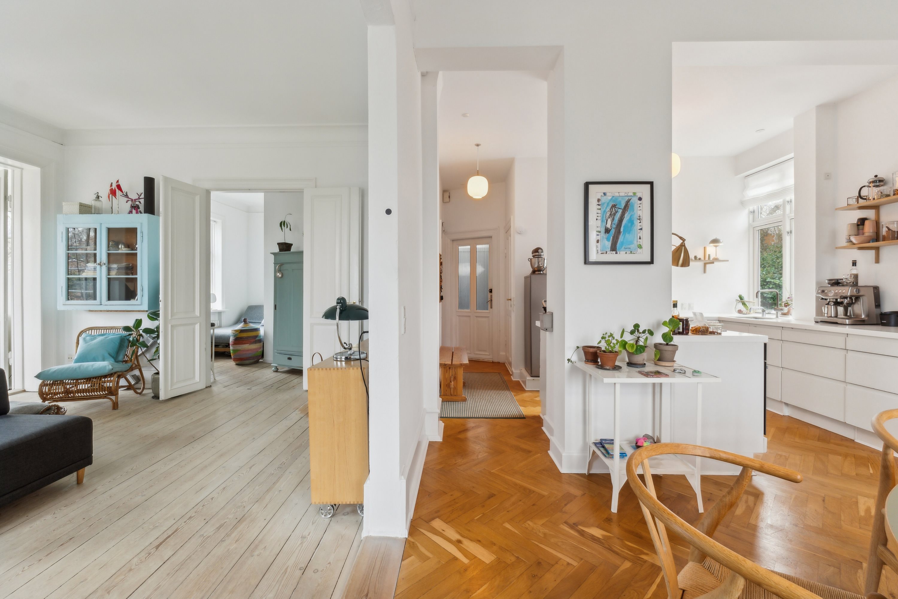 Fremhævet gang billede i fuldskærmstilstand. Billede af Brogårdsvej 3, st.., 2820 Gentofte