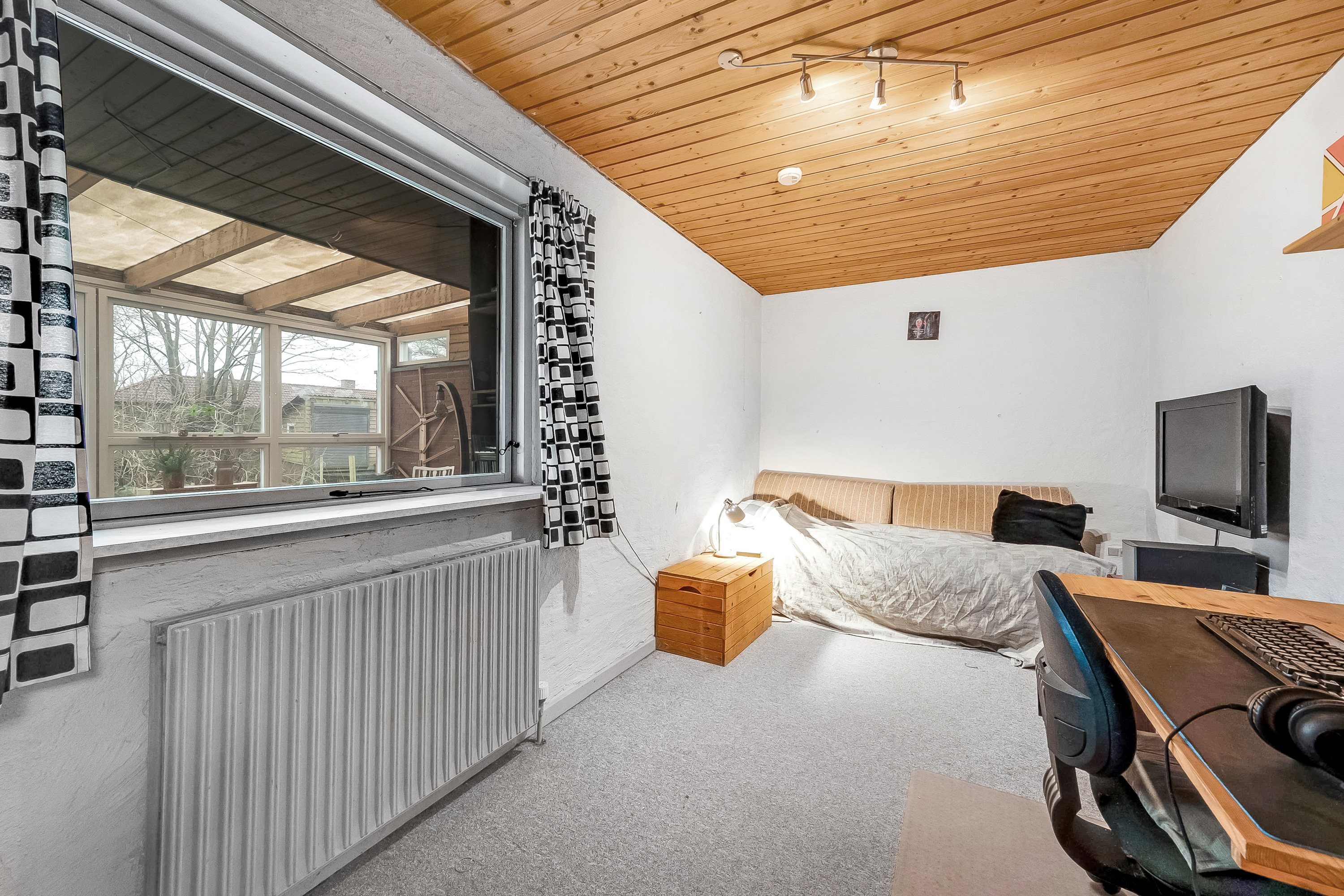 Fremhævet værelse billede i fuldskærmstilstand. Billede af Bygmarken 5, 6971 Spjald