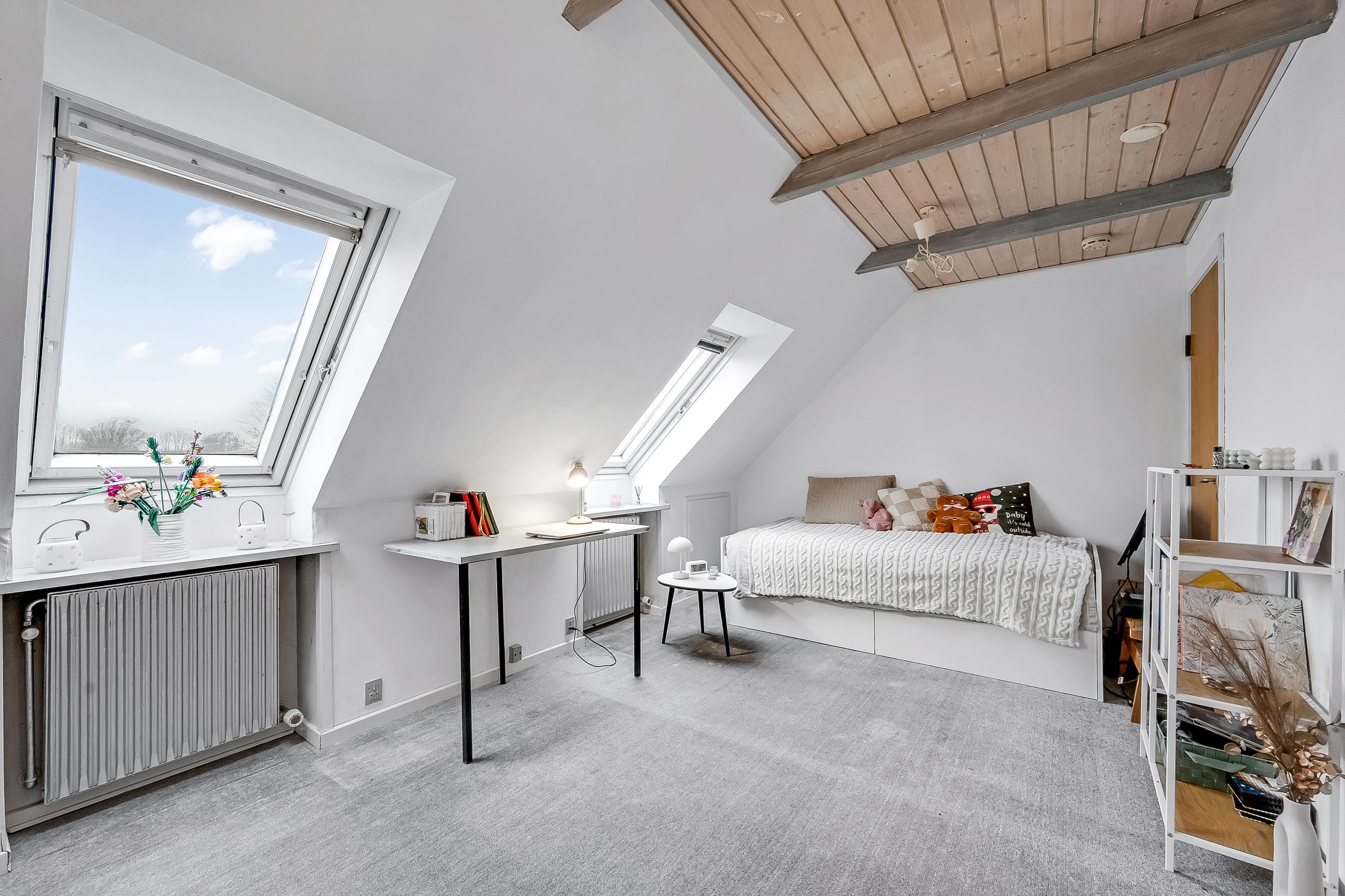 Fremhævet værelse billede i fuldskærmstilstand. Billede af Bygmarken 5, 6971 Spjald