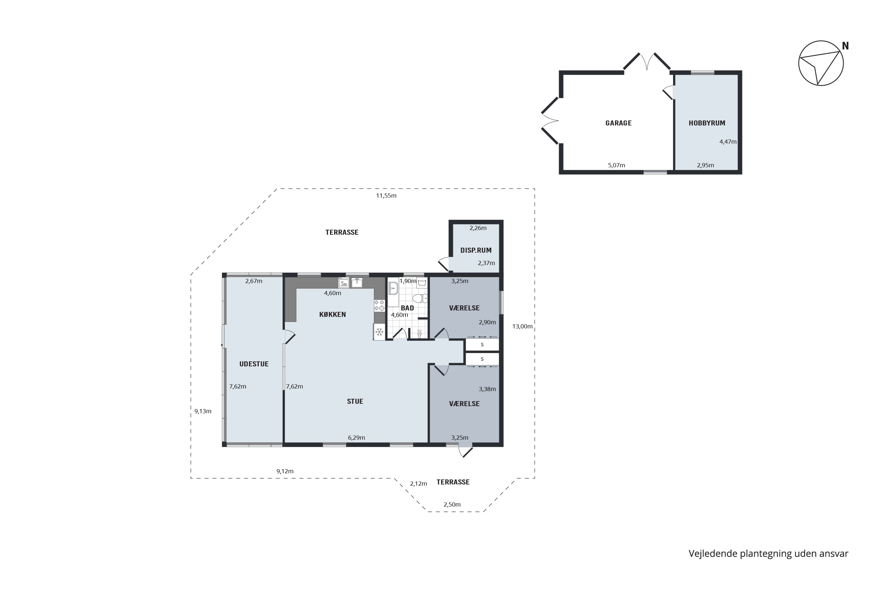 Plantegninger billede af Ballesvej 18, Sillerslev, 7990 Øster Assels