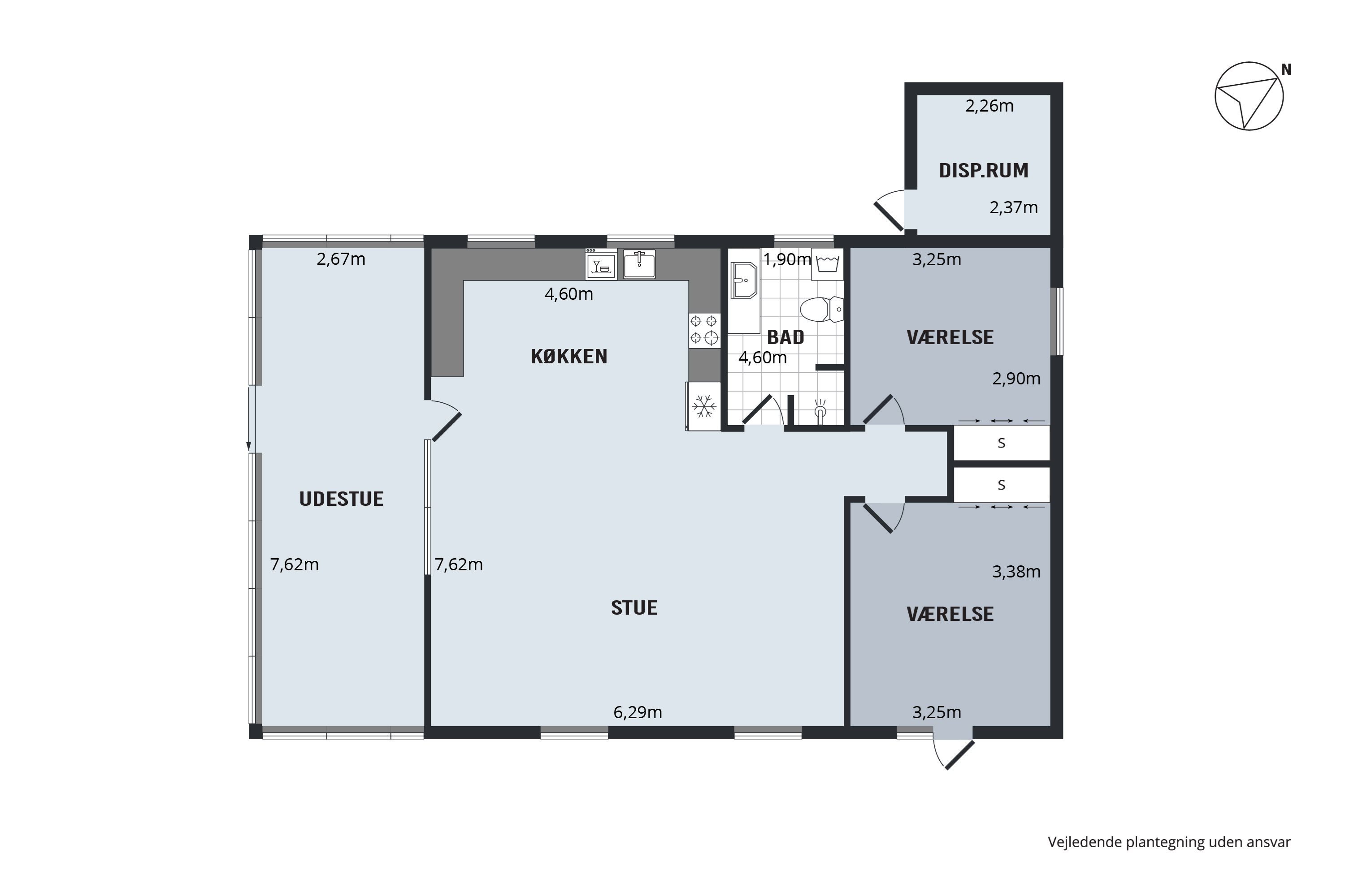 Plantegninger billede af Ballesvej 18, Sillerslev, 7990 Øster Assels