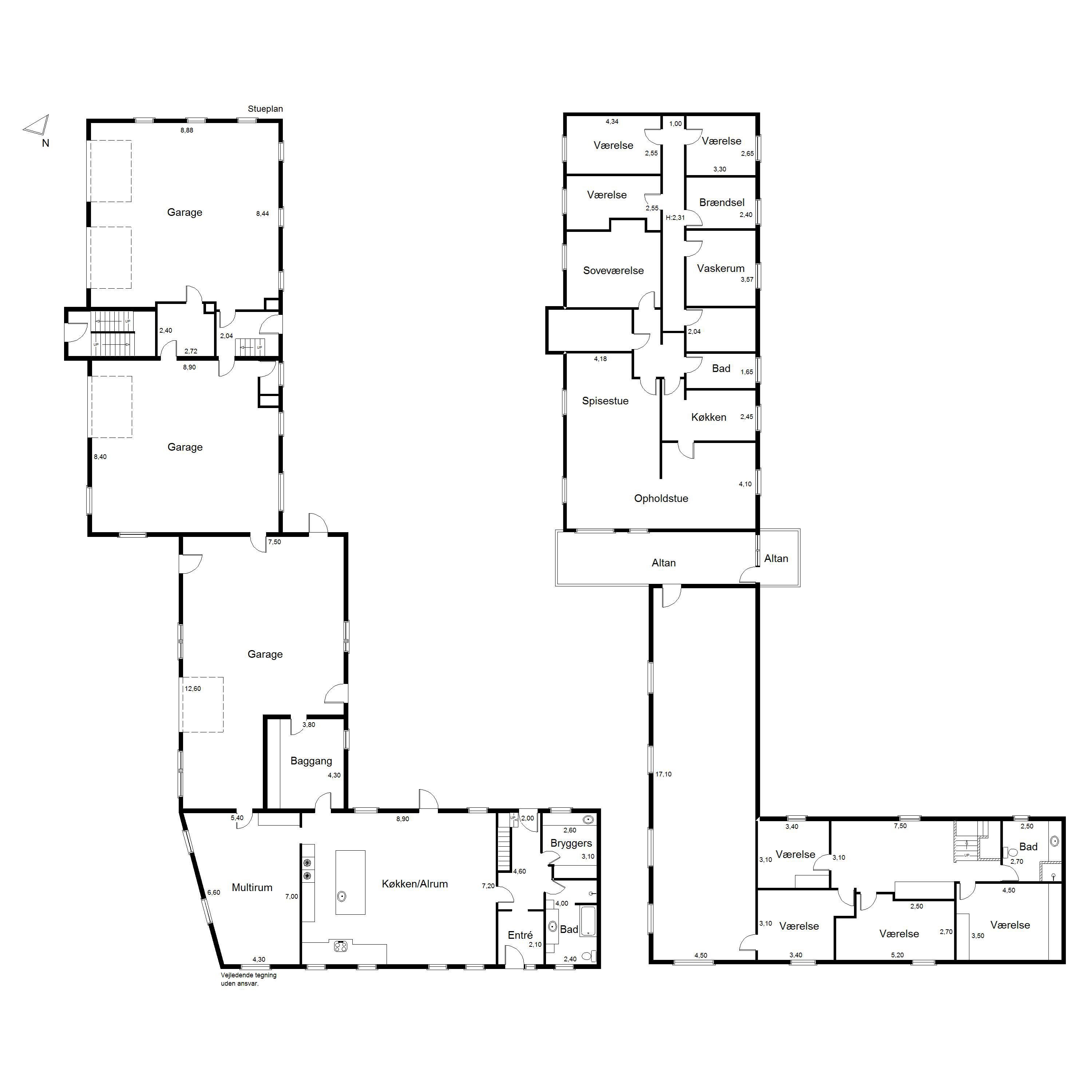 Plantegninger billede af Østergade 5, Østrup, 9600 Aars