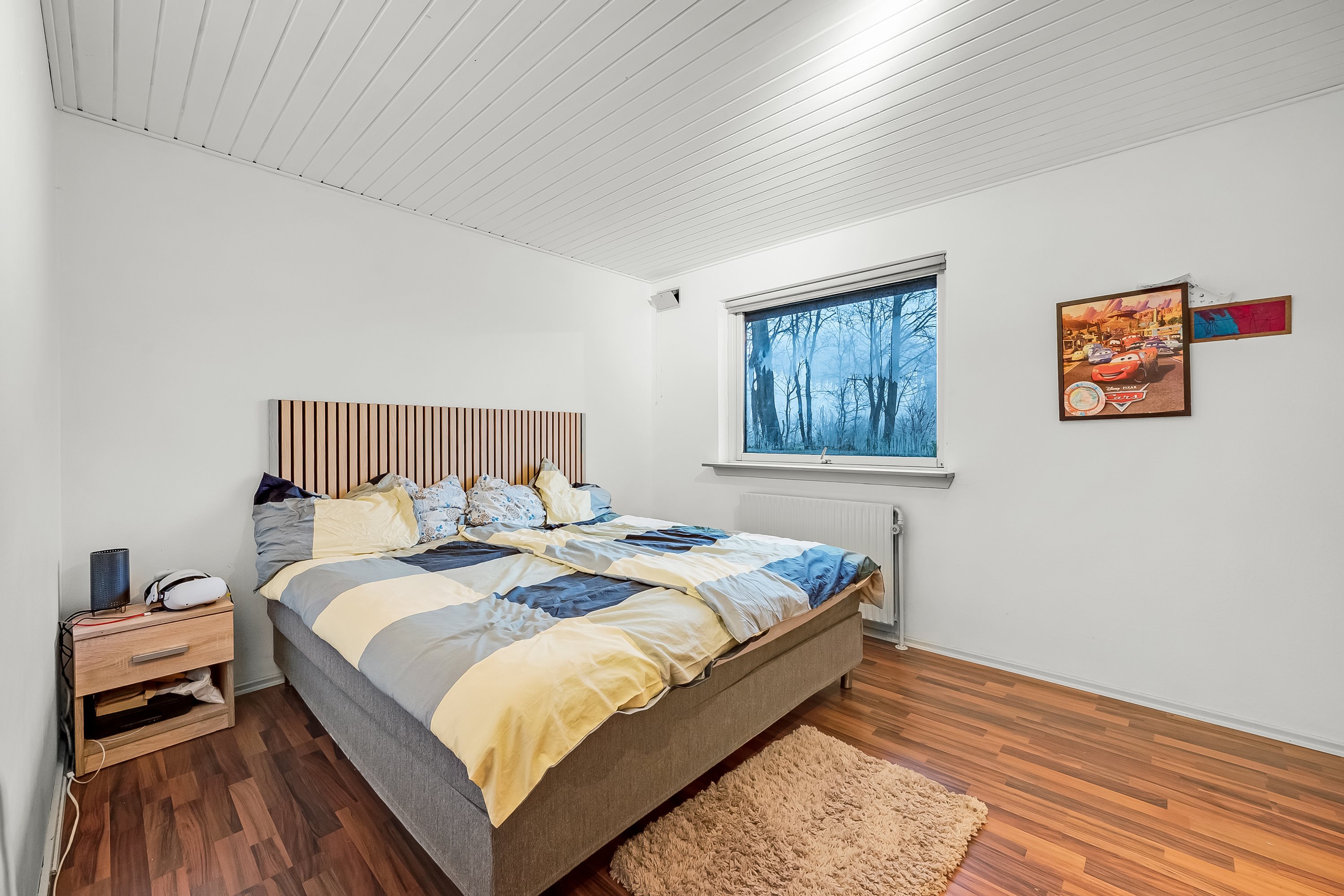 Fremhævet soveværelse billede i fuldskærmstilstand. Billede af Præstevejen 14, Faster, 6900 Skjern