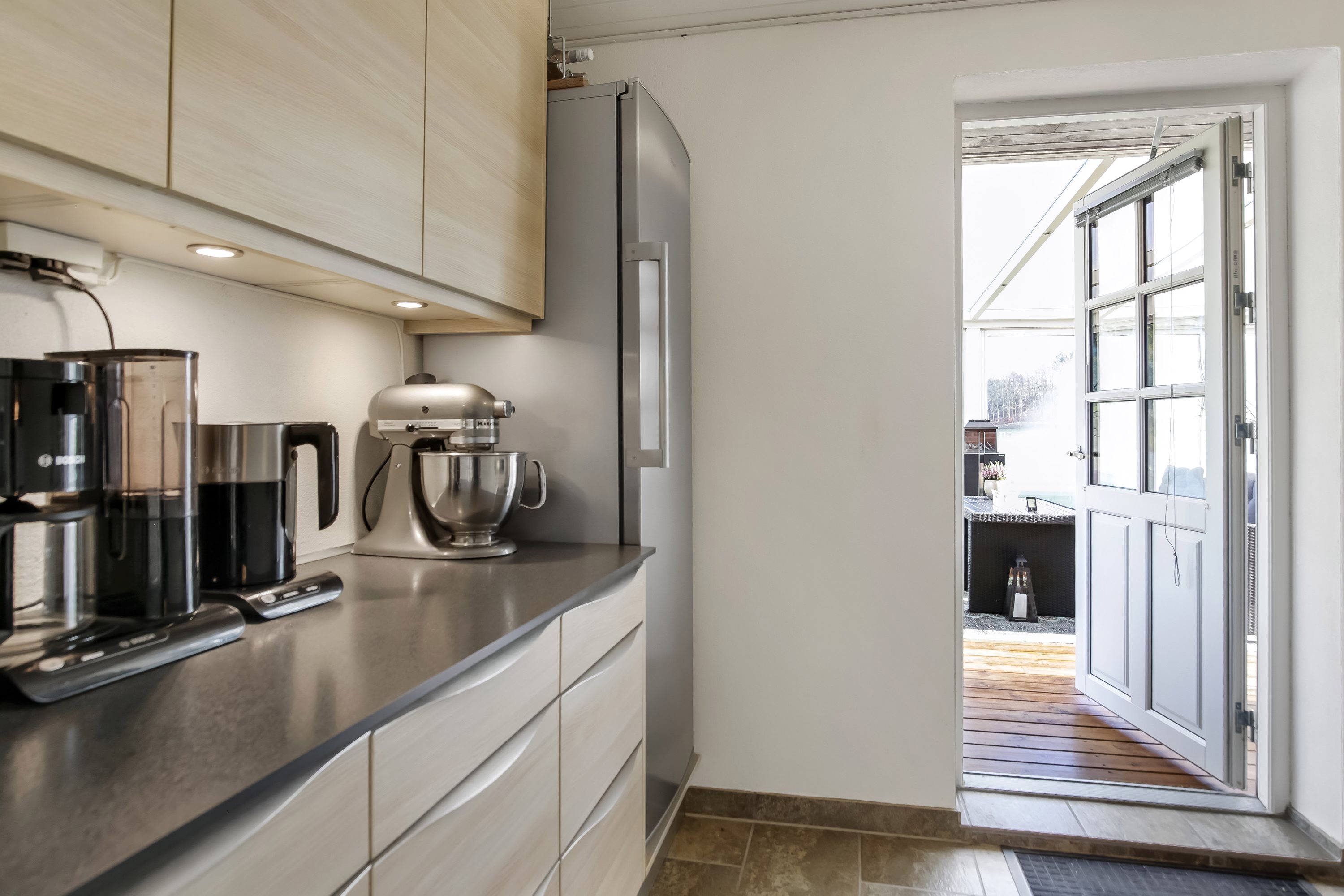 Fremhævet køkken billede i fuldskærmstilstand. Billede af Søgårdsvej 10, Tåstrup, 8410 Rønde