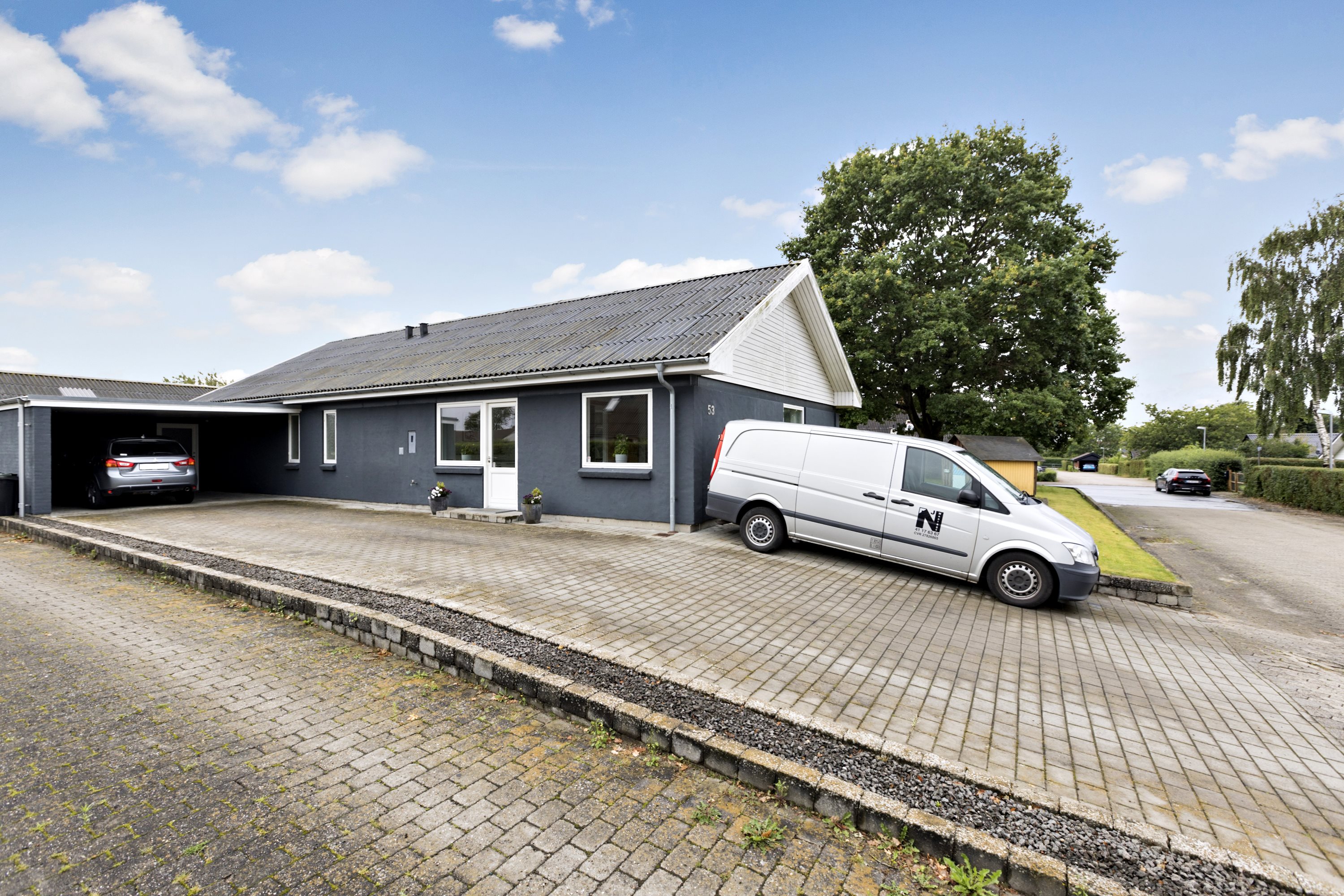 Fremhævet  billede i fuldskærmstilstand. Billede af Violvej 53, 8700 Horsens