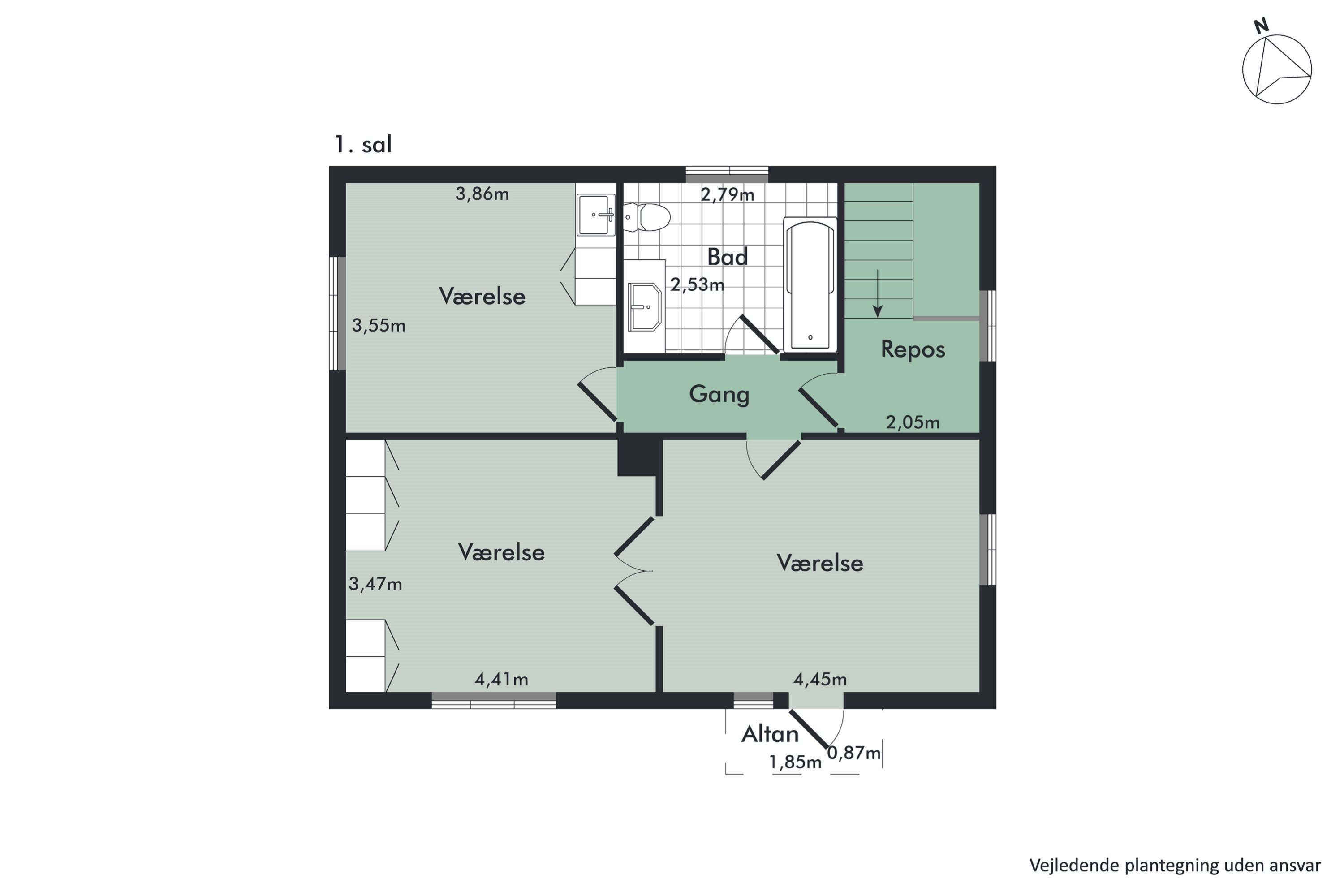 Plantegninger billede af Holstebrovej 22, 7800 Skive