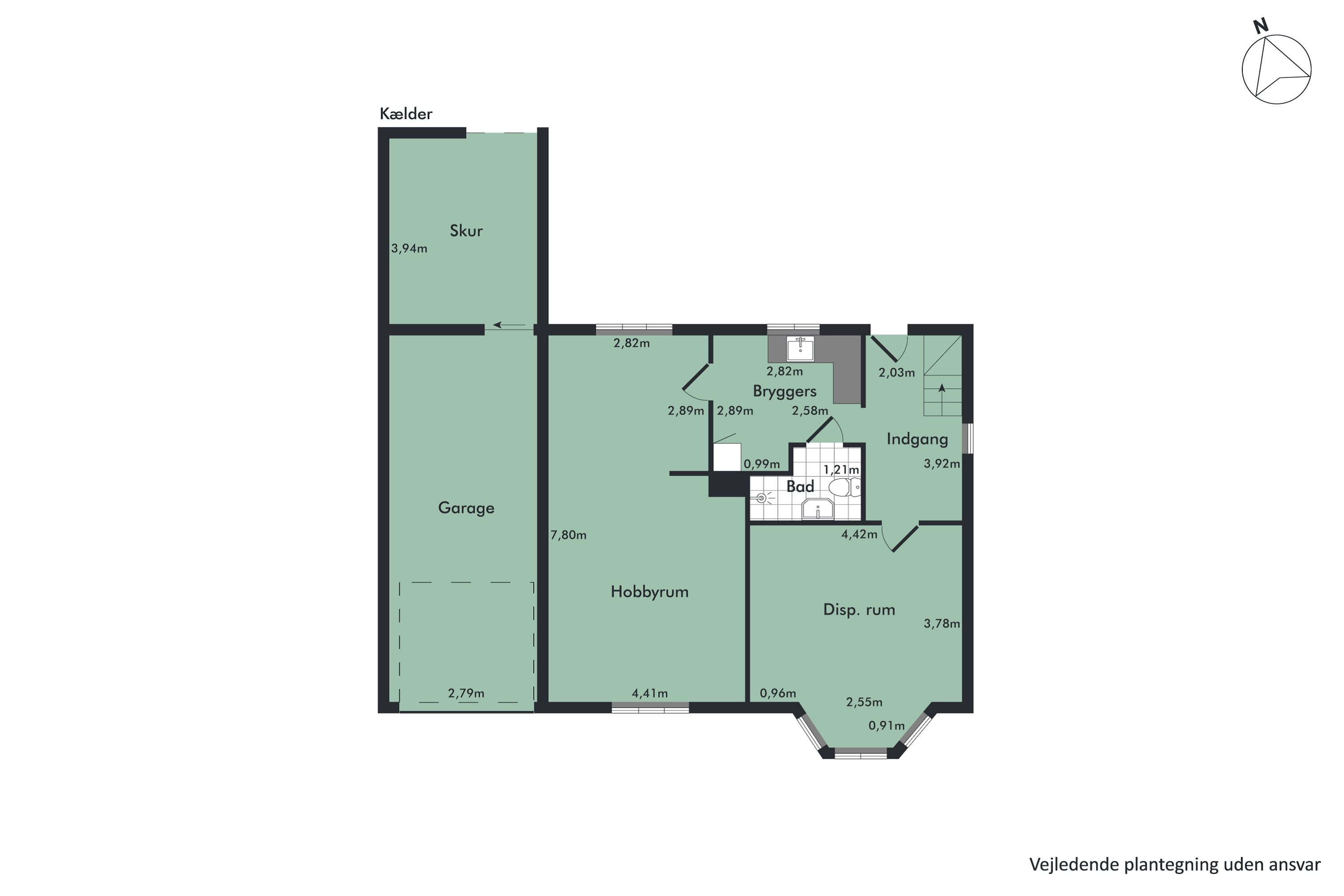 Plantegninger billede af Holstebrovej 22, 7800 Skive