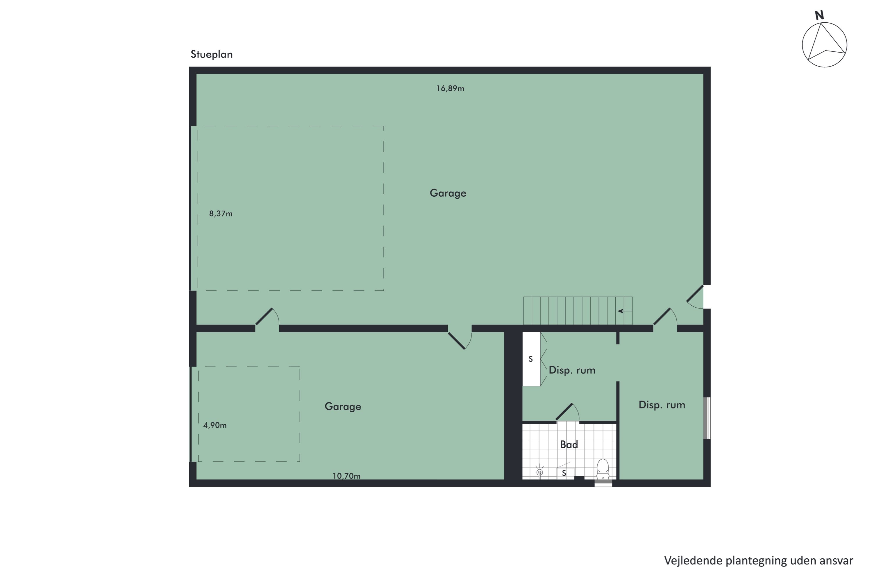 Plantegninger billede af Gl Hannerupvej 3, Hørby, 9500 Hobro