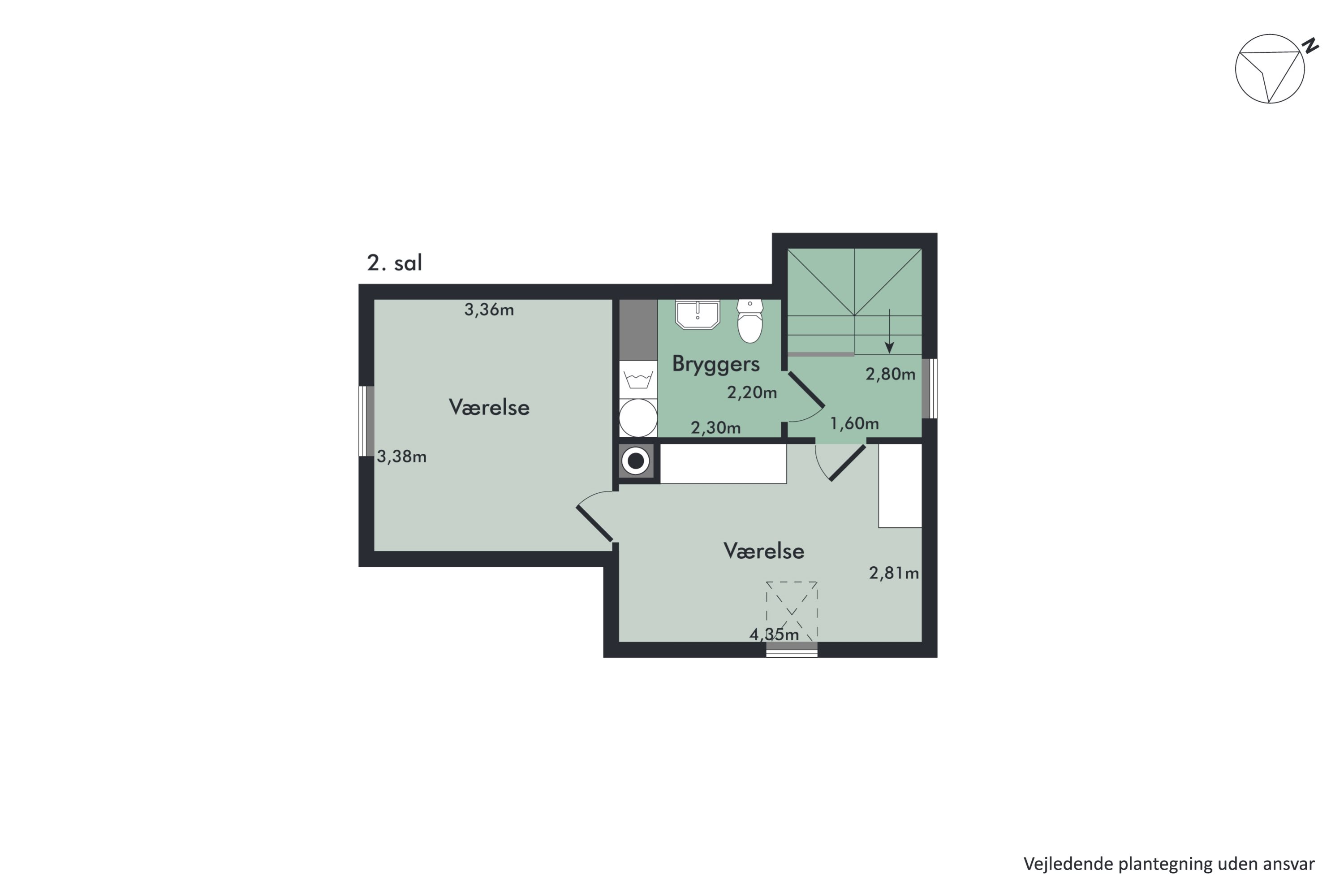 Plantegninger billede af Vibevej 12, 9000 Aalborg