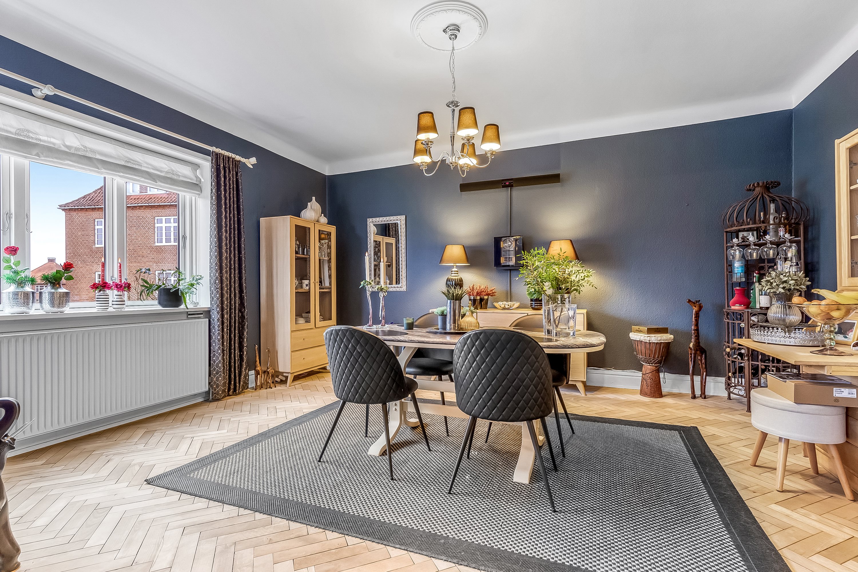 Fremhævet stue billede i fuldskærmstilstand. Billede af Stampesvej 53, Mølholm, 7100 Vejle