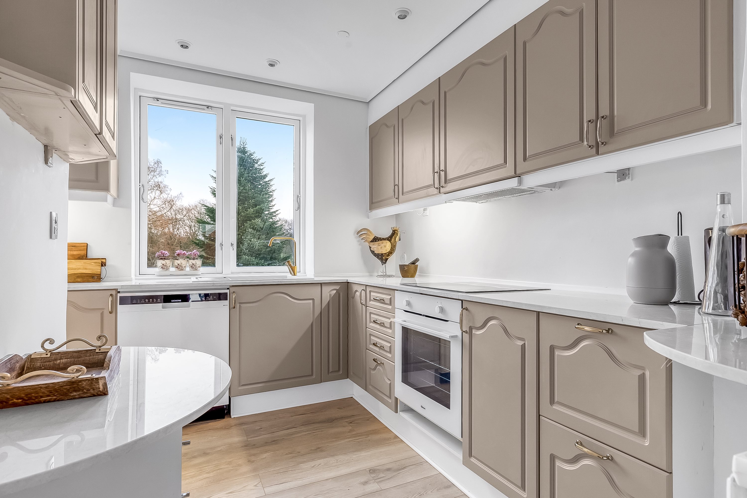 Fremhævet køkken billede i fuldskærmstilstand. Billede af Stampesvej 53, Mølholm, 7100 Vejle