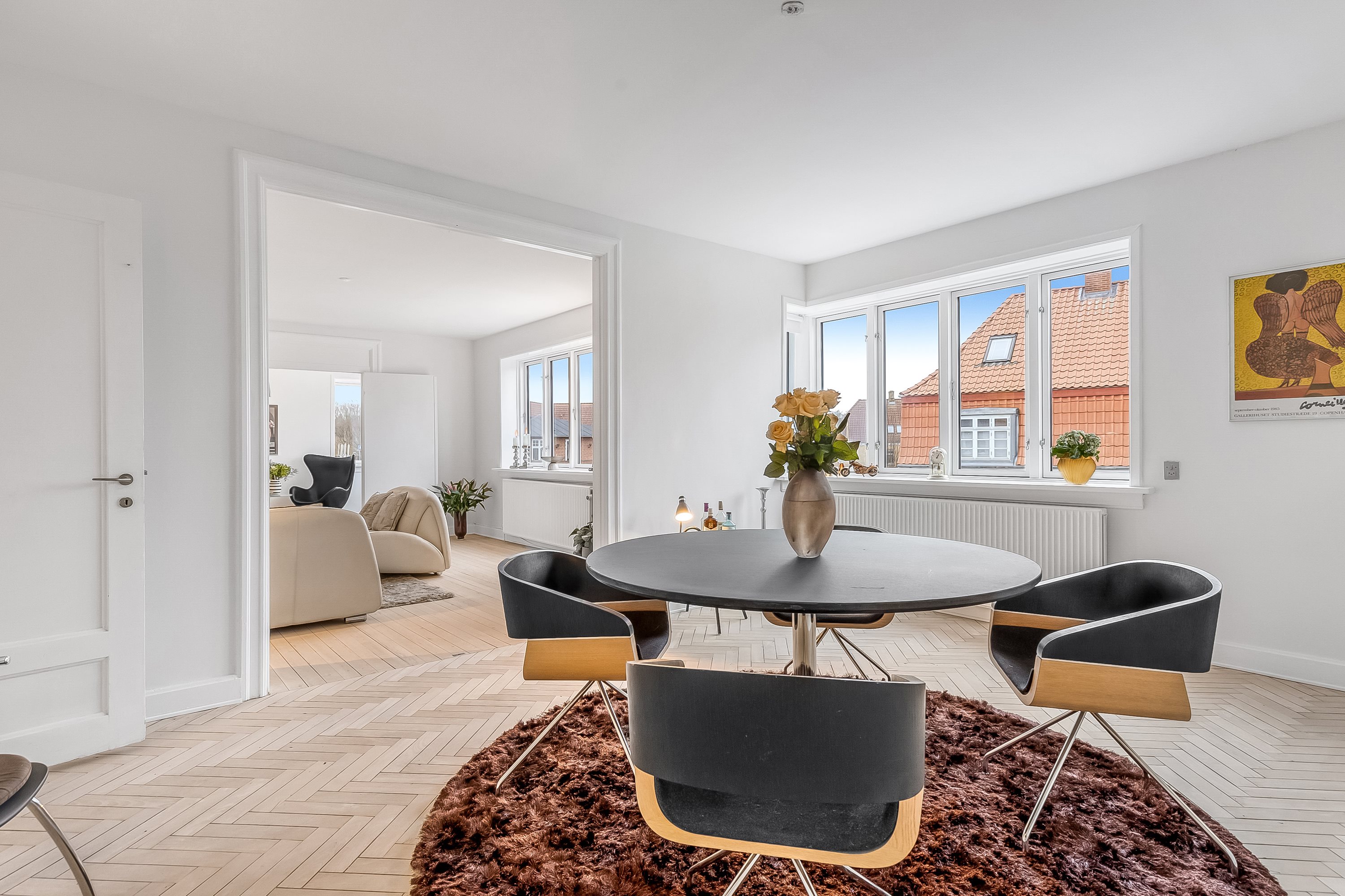 Miniaturebillede 1: stue. Billede af Stampesvej 53, Mølholm, 7100 Vejle