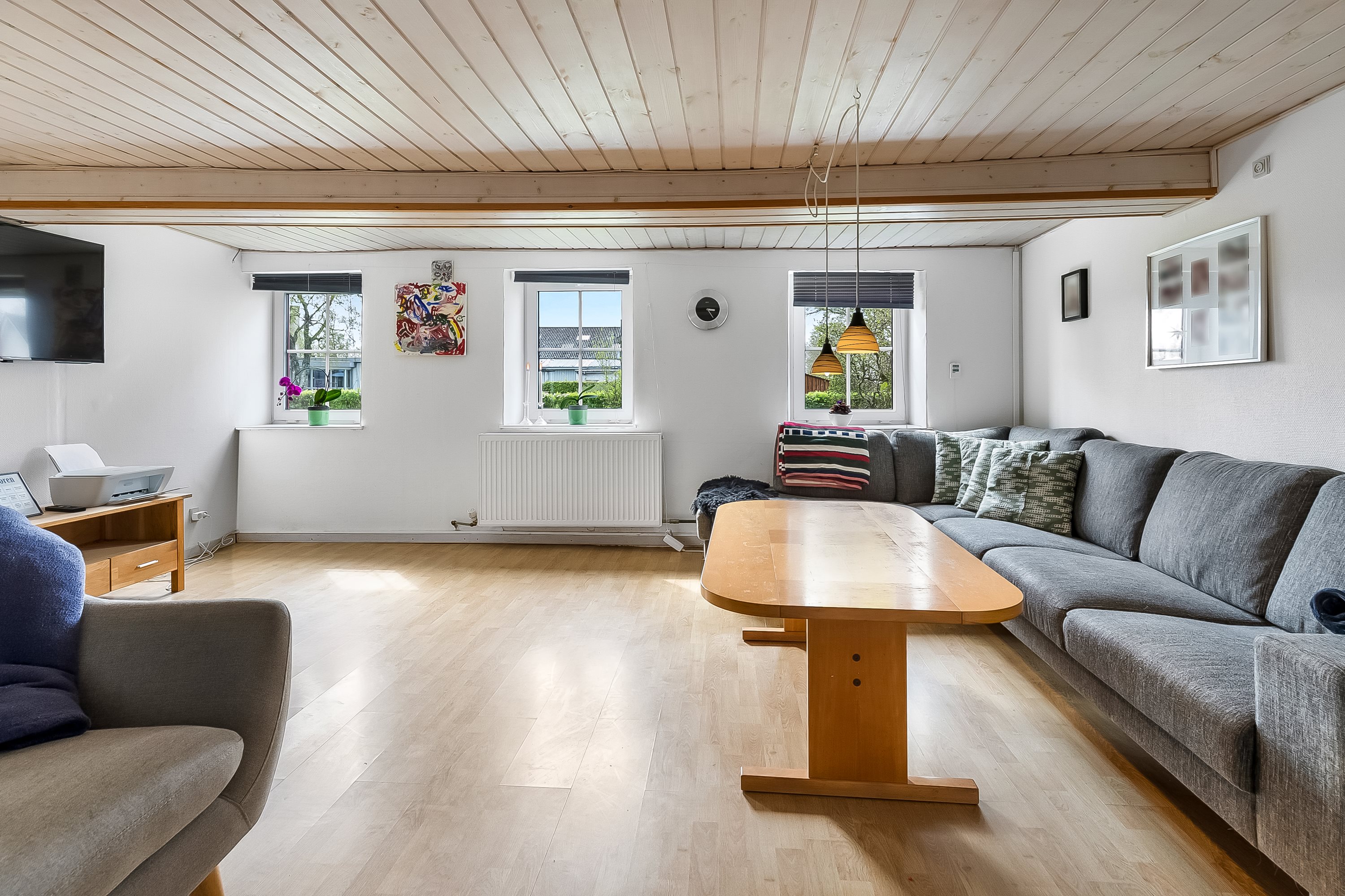 Fremhævet stue billede i fuldskærmstilstand. Billede af Drenderupvej 12, Ødis Bramdr, 6580 Vamdrup