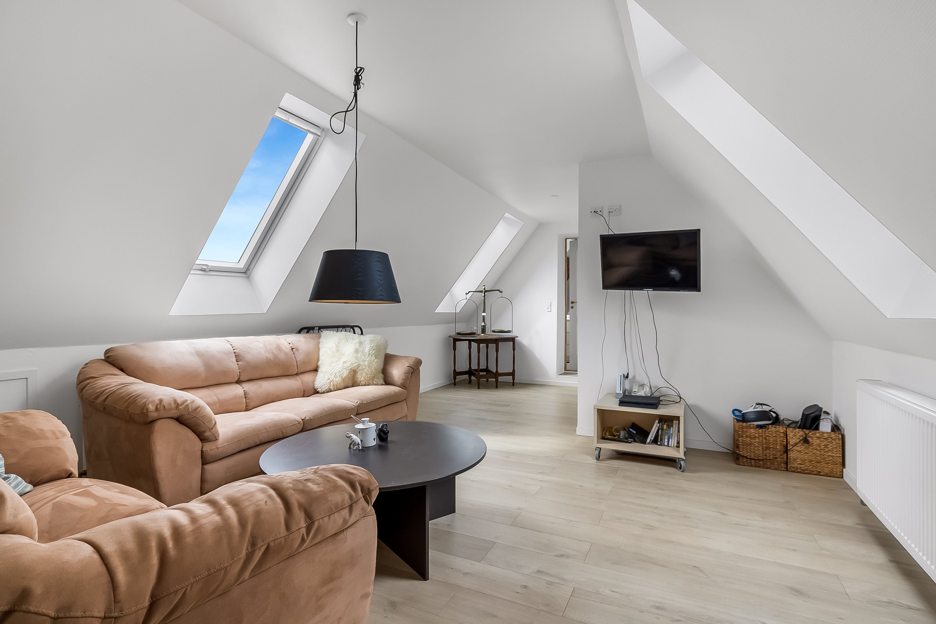 Fremhævet stue billede i fuldskærmstilstand. Billede af Drenderupvej 12, Ødis Bramdr, 6580 Vamdrup