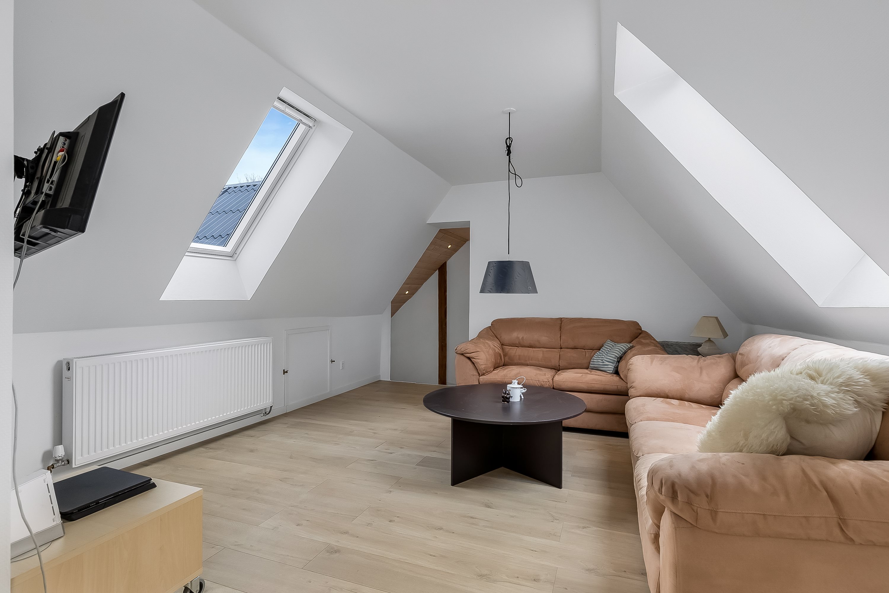 Fremhævet stue billede i fuldskærmstilstand. Billede af Drenderupvej 12, Ødis Bramdr, 6580 Vamdrup