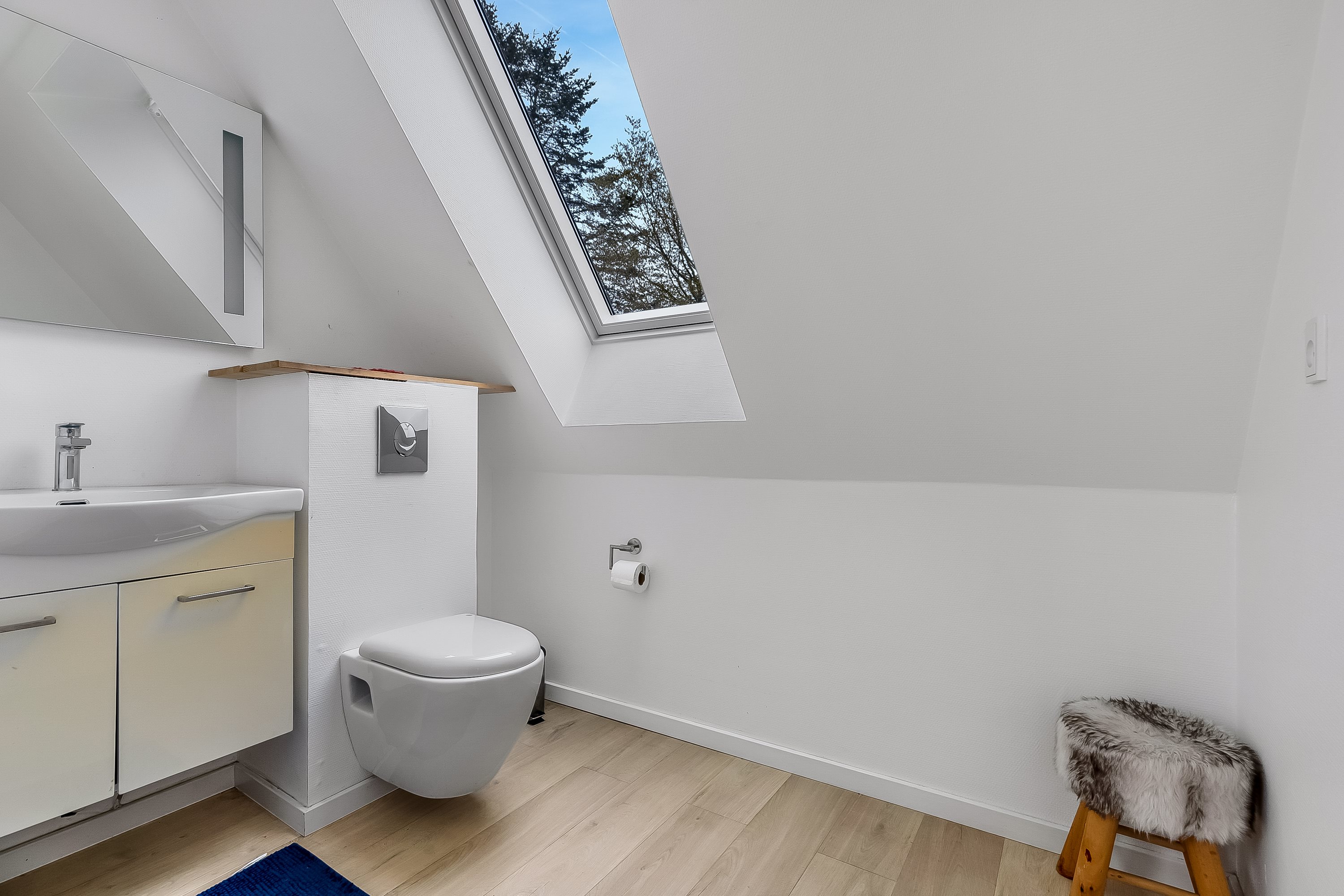 Fremhævet toilet billede i fuldskærmstilstand. Billede af Drenderupvej 12, Ødis Bramdr, 6580 Vamdrup