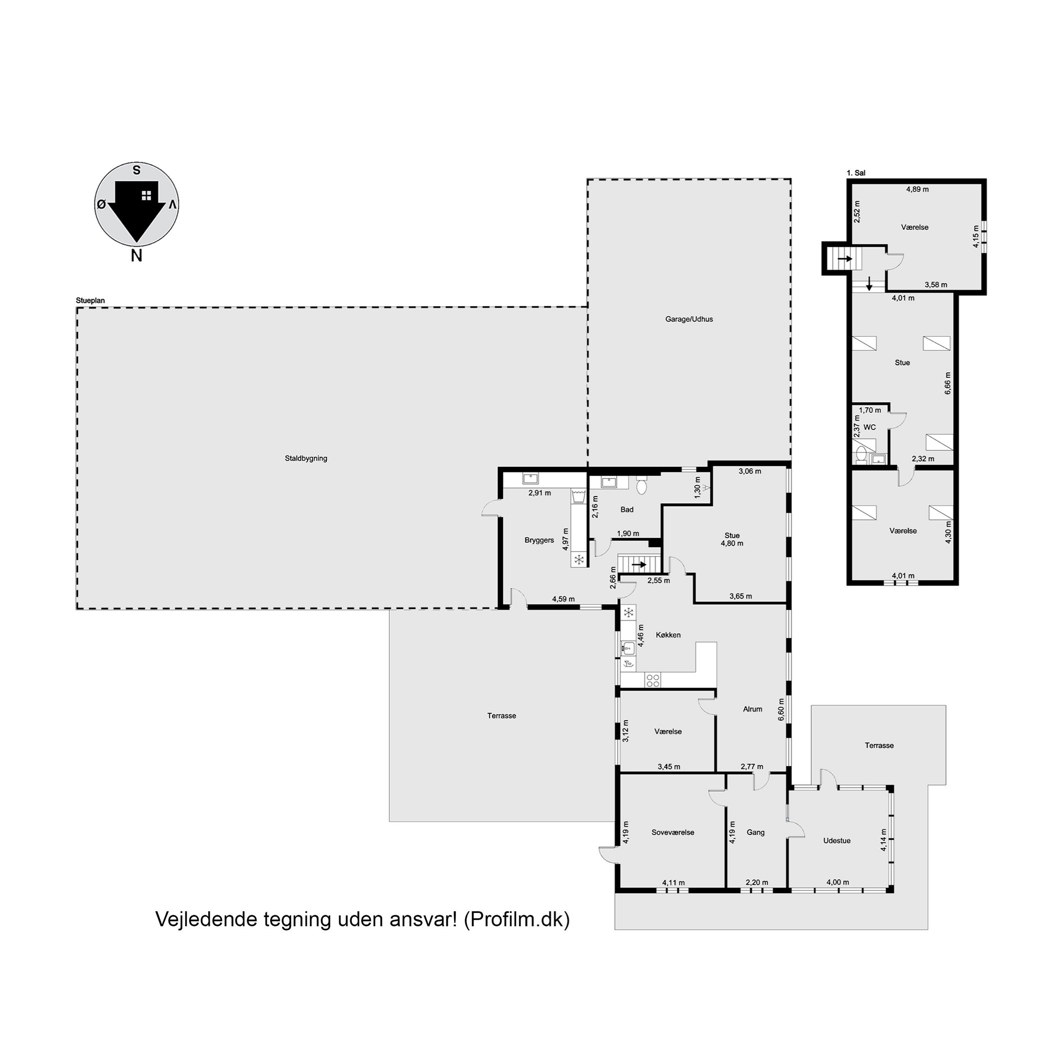 Plantegninger billede af Drenderupvej 12, Ødis Bramdr, 6580 Vamdrup