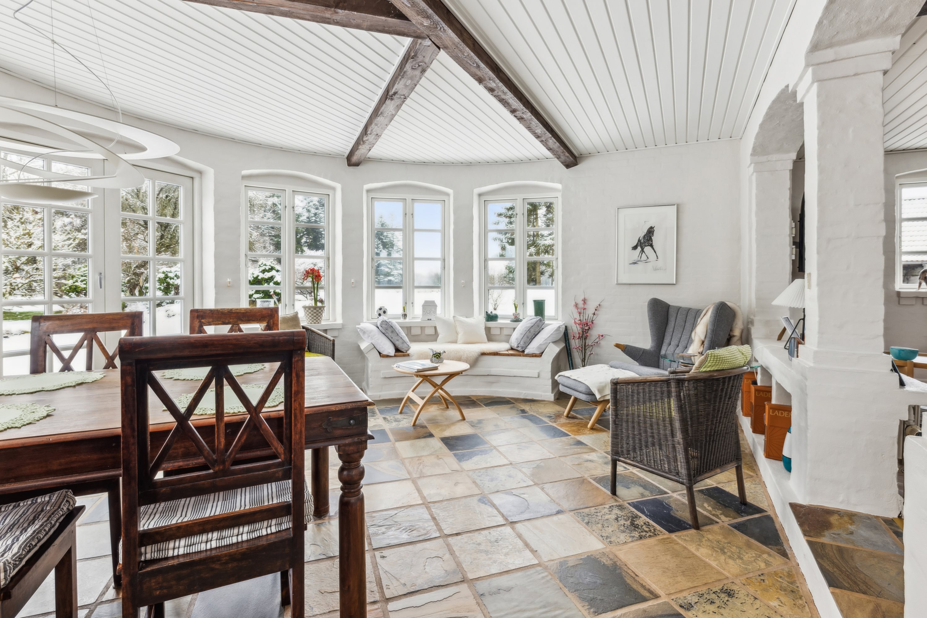 Fremhævet stue billede i fuldskærmstilstand. Billede af Holstebrovej 115, 8800 Viborg