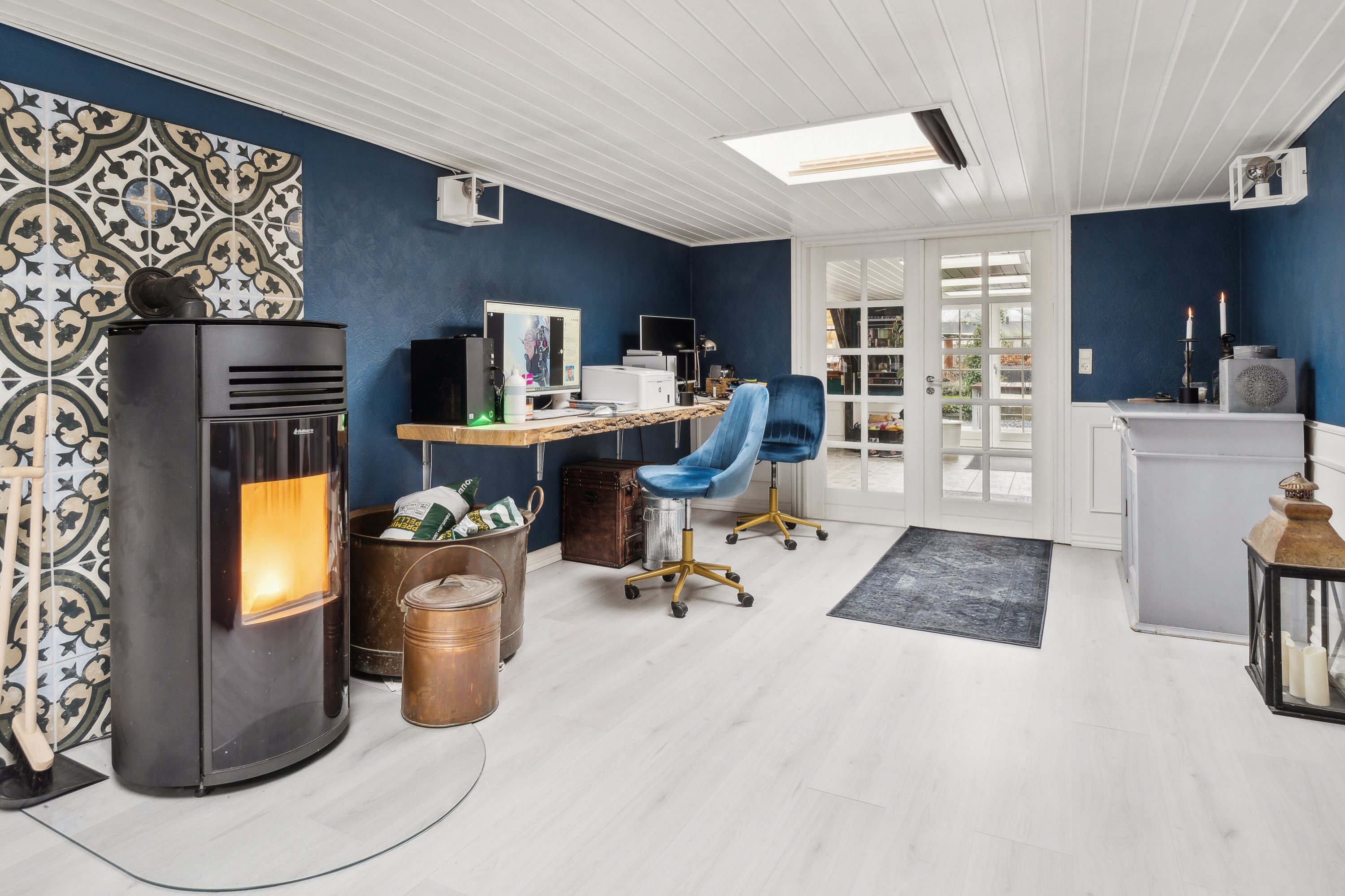 Fremhævet stue billede i fuldskærmstilstand. Billede af Dammen 2, Vellerup, 4050 Skibby