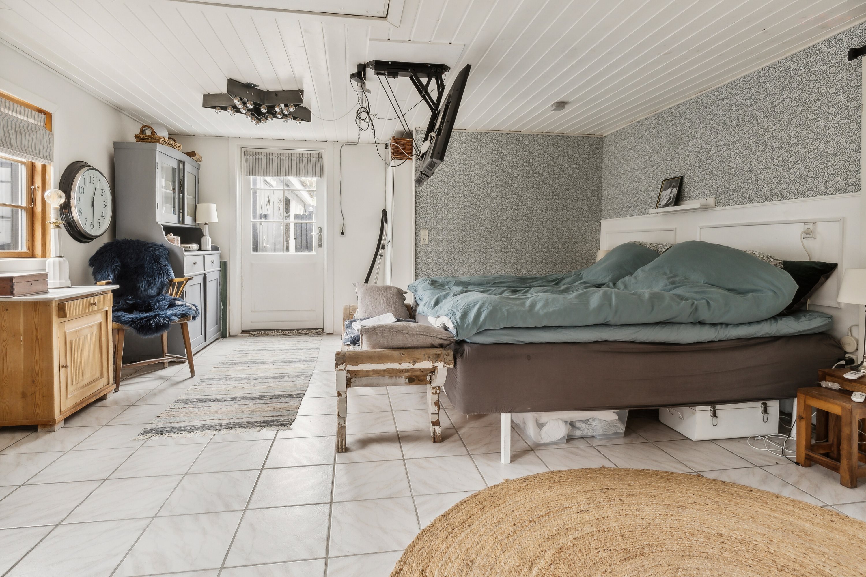 Fremhævet soveværelse billede i fuldskærmstilstand. Billede af Dammen 2, Vellerup, 4050 Skibby