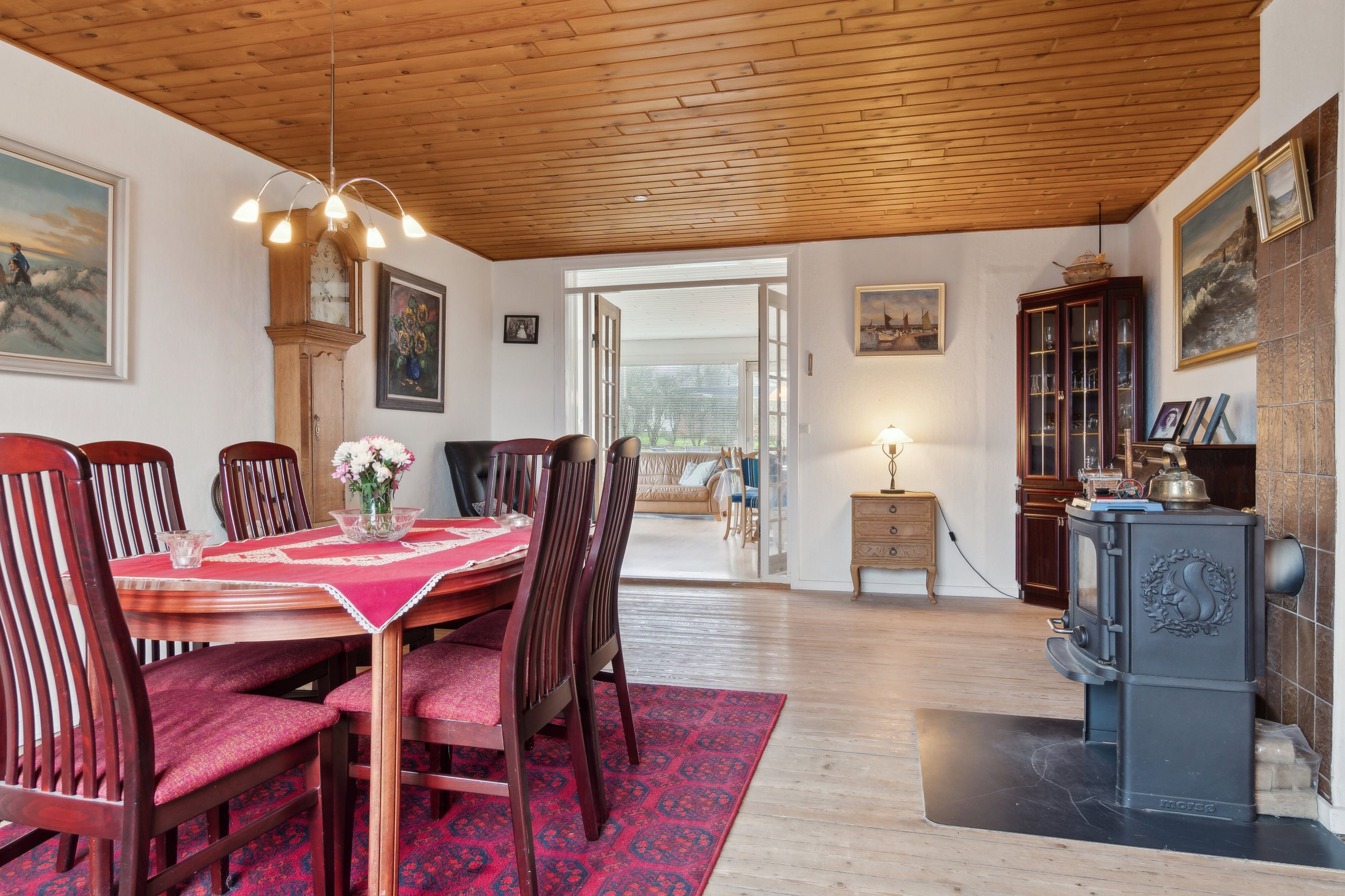 Fremhævet spisestue billede i fuldskærmstilstand. Billede af Winthersmøllevej 25, Tingstrup, 7700 Thisted