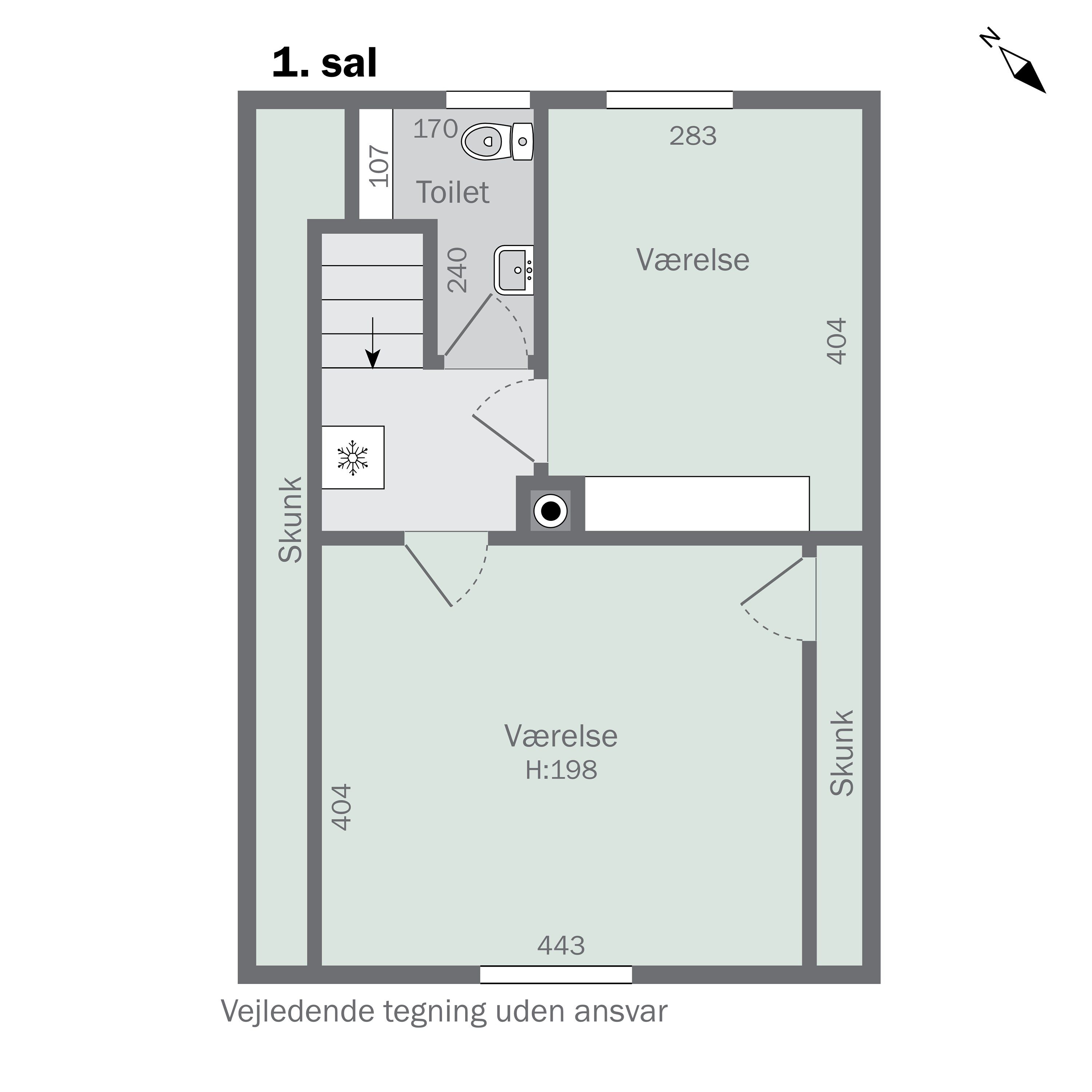 Plantegninger billede af Winthersmøllevej 25, Tingstrup, 7700 Thisted
