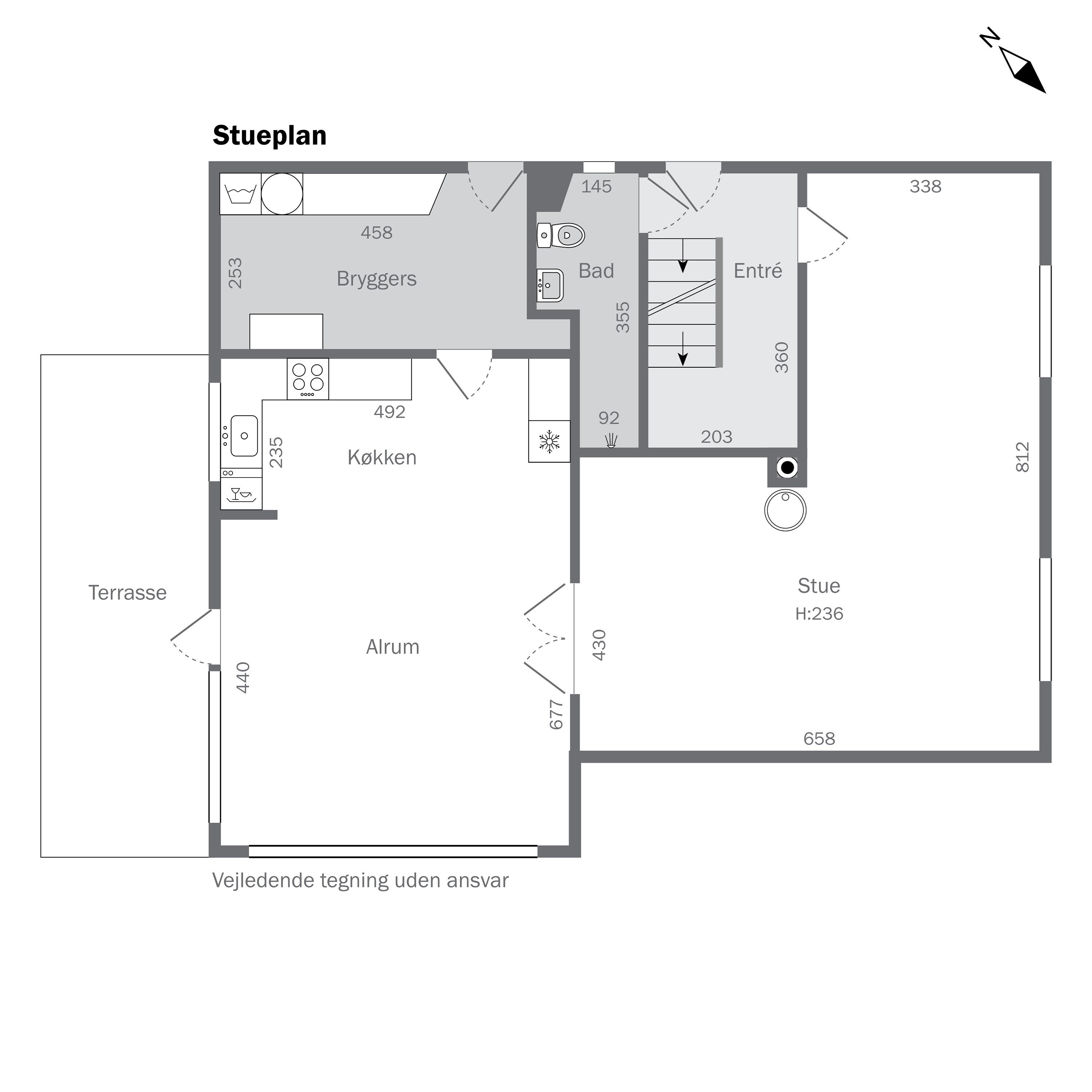 Plantegninger billede af Winthersmøllevej 25, Tingstrup, 7700 Thisted