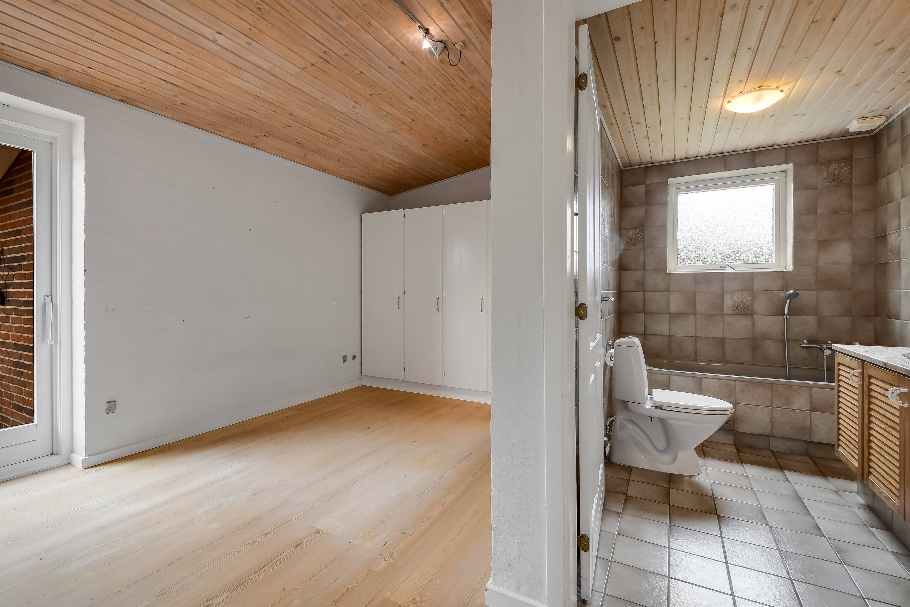 Fremhævet soveværelse billede i fuldskærmstilstand. Billede af Stentofterne 18, 7600 Struer