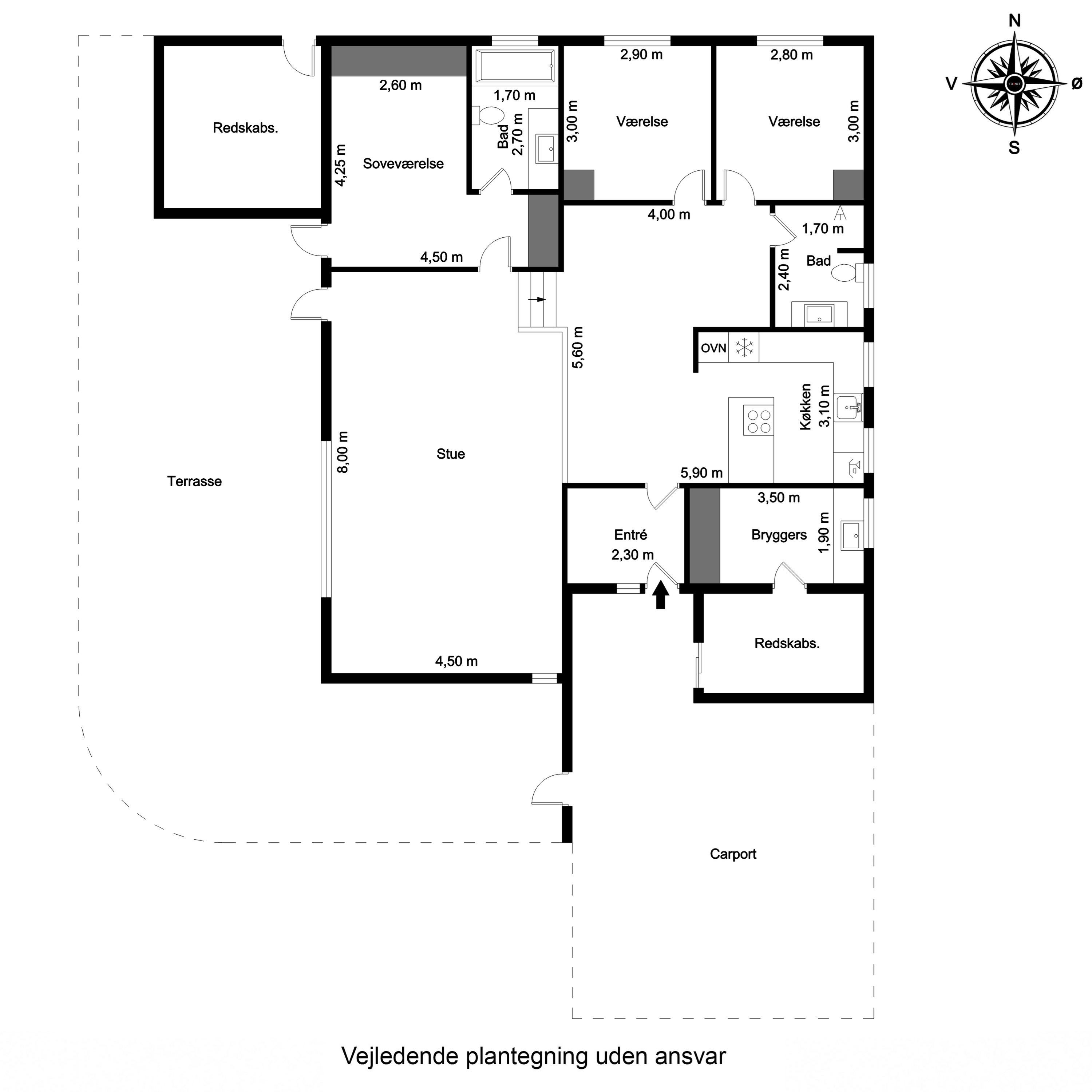 Plantegninger billede af Stentofterne 18, 7600 Struer