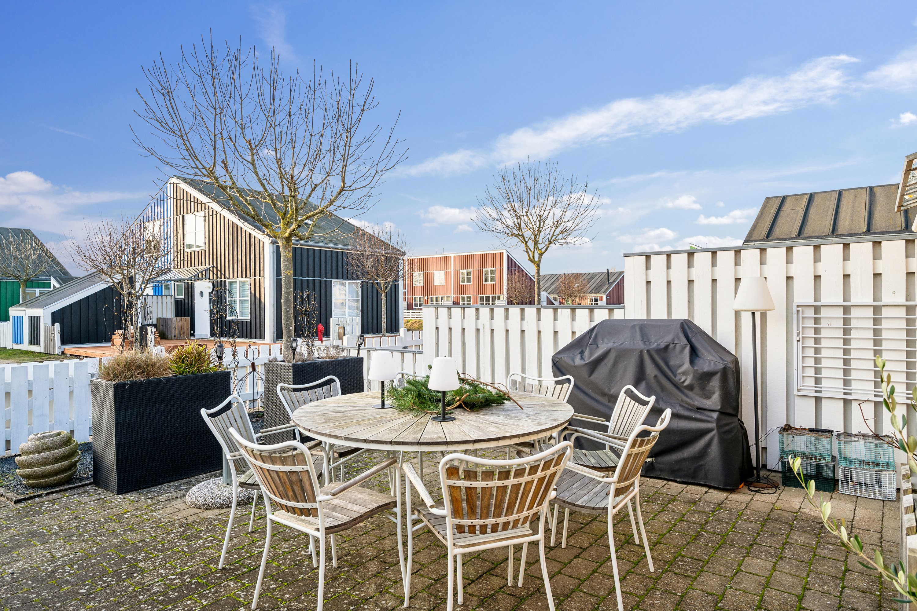 Fremhævet terrasse billede i fuldskærmstilstand. Billede af Øerkrogvejen 2, 256., 8400 Ebeltoft