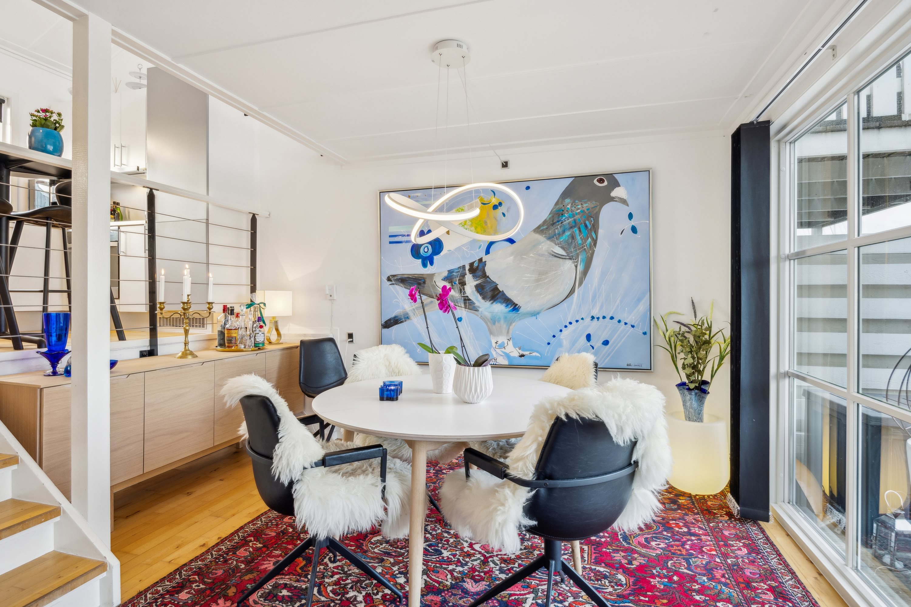 Fremhævet spisestue billede i fuldskærmstilstand. Billede af Øerkrogvejen 2, 256., 8400 Ebeltoft