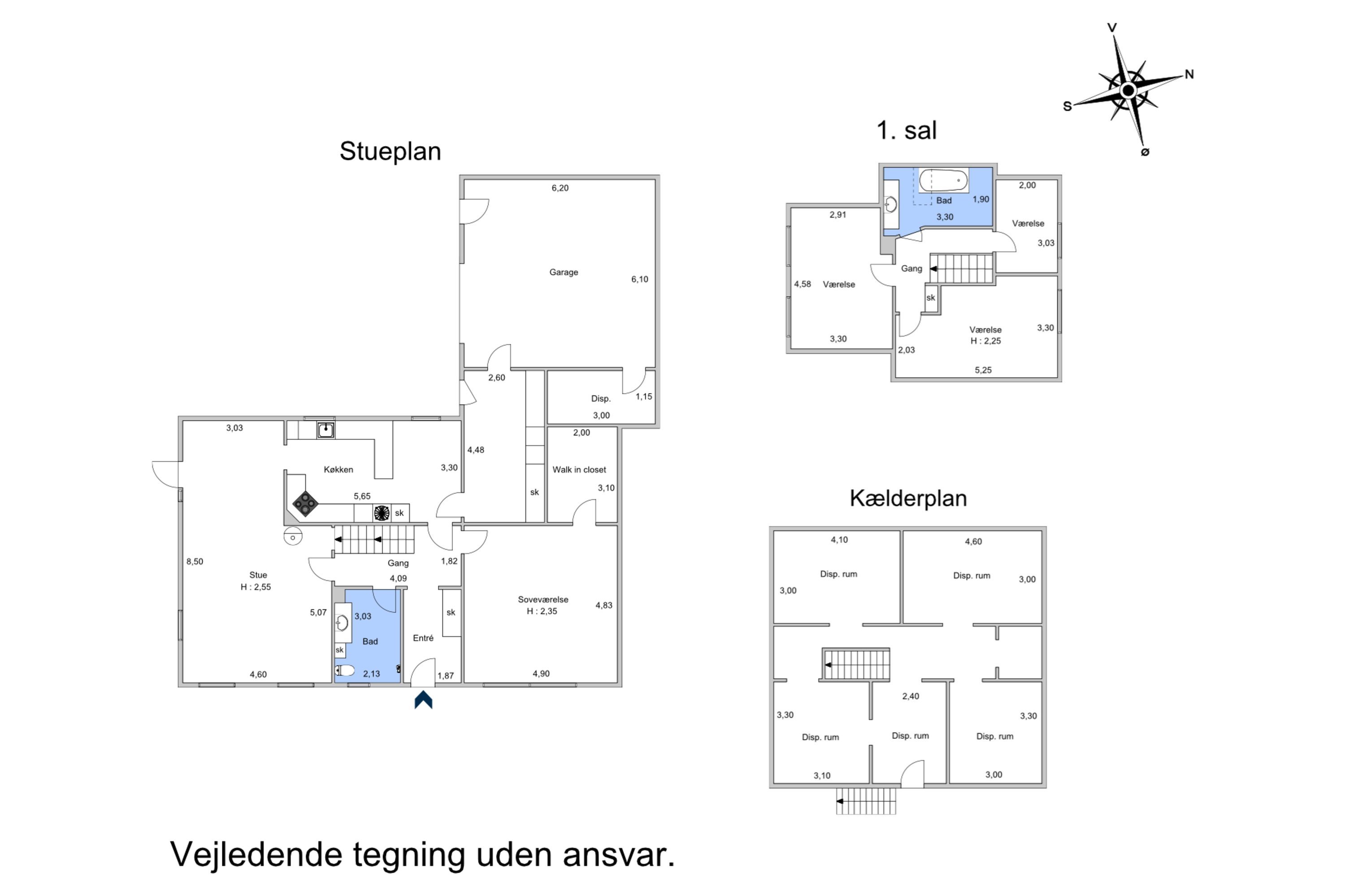 Plantegninger billede af Stationsvej 6, 6622 Bække