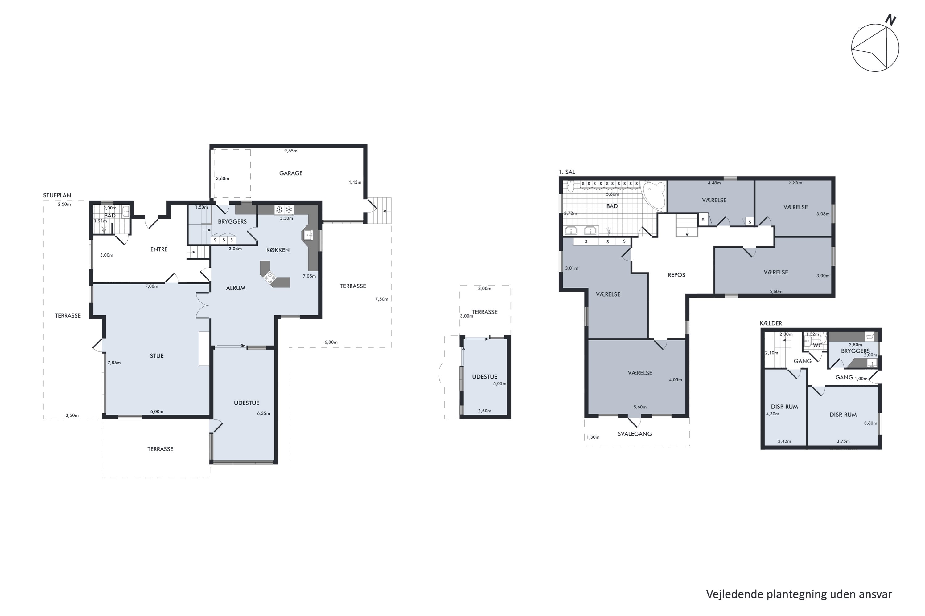 Plantegninger billede af Kastanievej 7, 9460 Brovst
