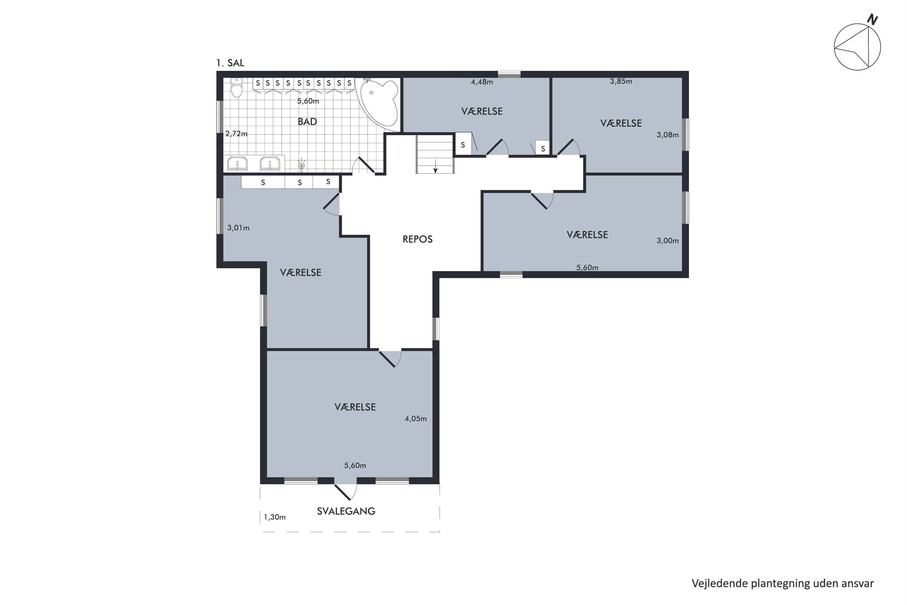 Plantegninger billede af Kastanievej 7, 9460 Brovst