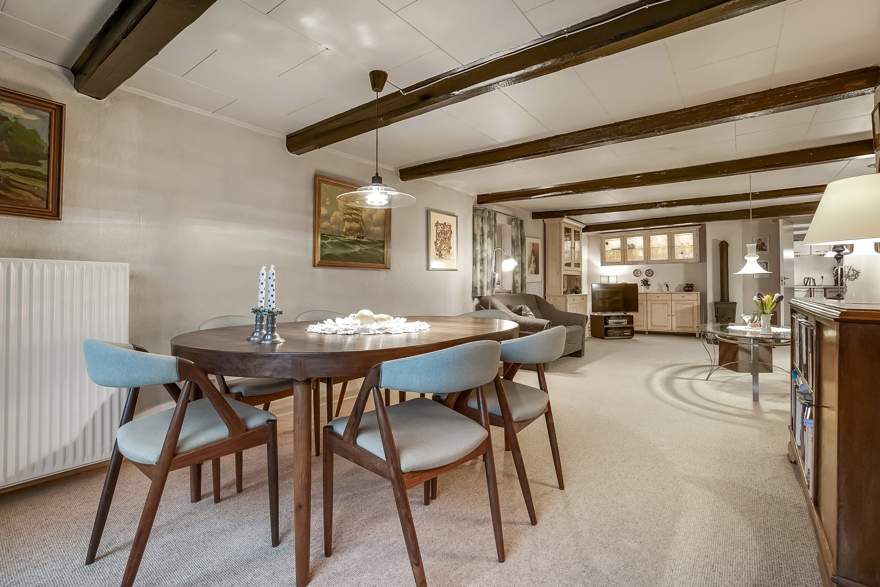 Miniaturebillede 2: stue. Billede af Tremhusevej 4, Bjerlev, 7300 Jelling