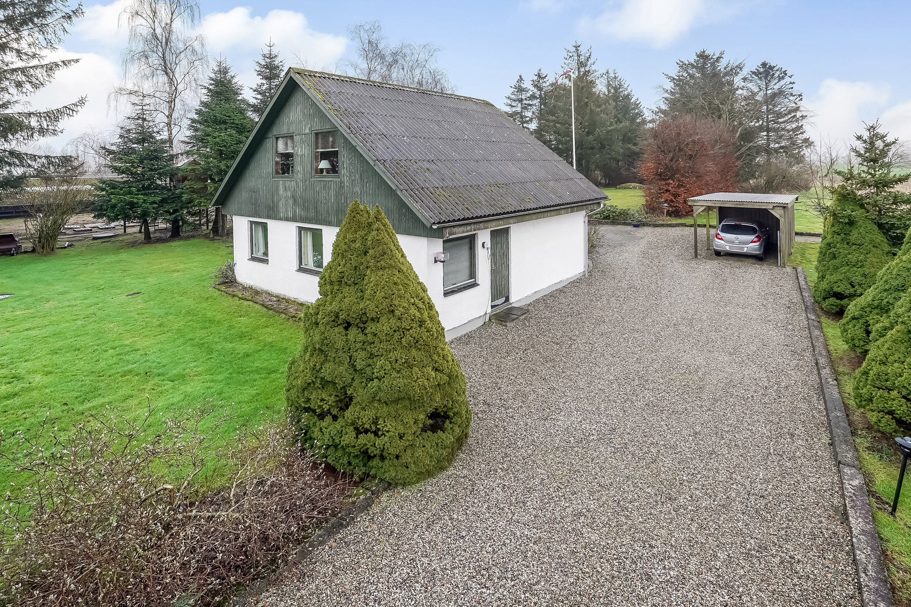 Miniaturebillede 1: ejendommen. Billede af Tremhusevej 4, Bjerlev, 7300 Jelling