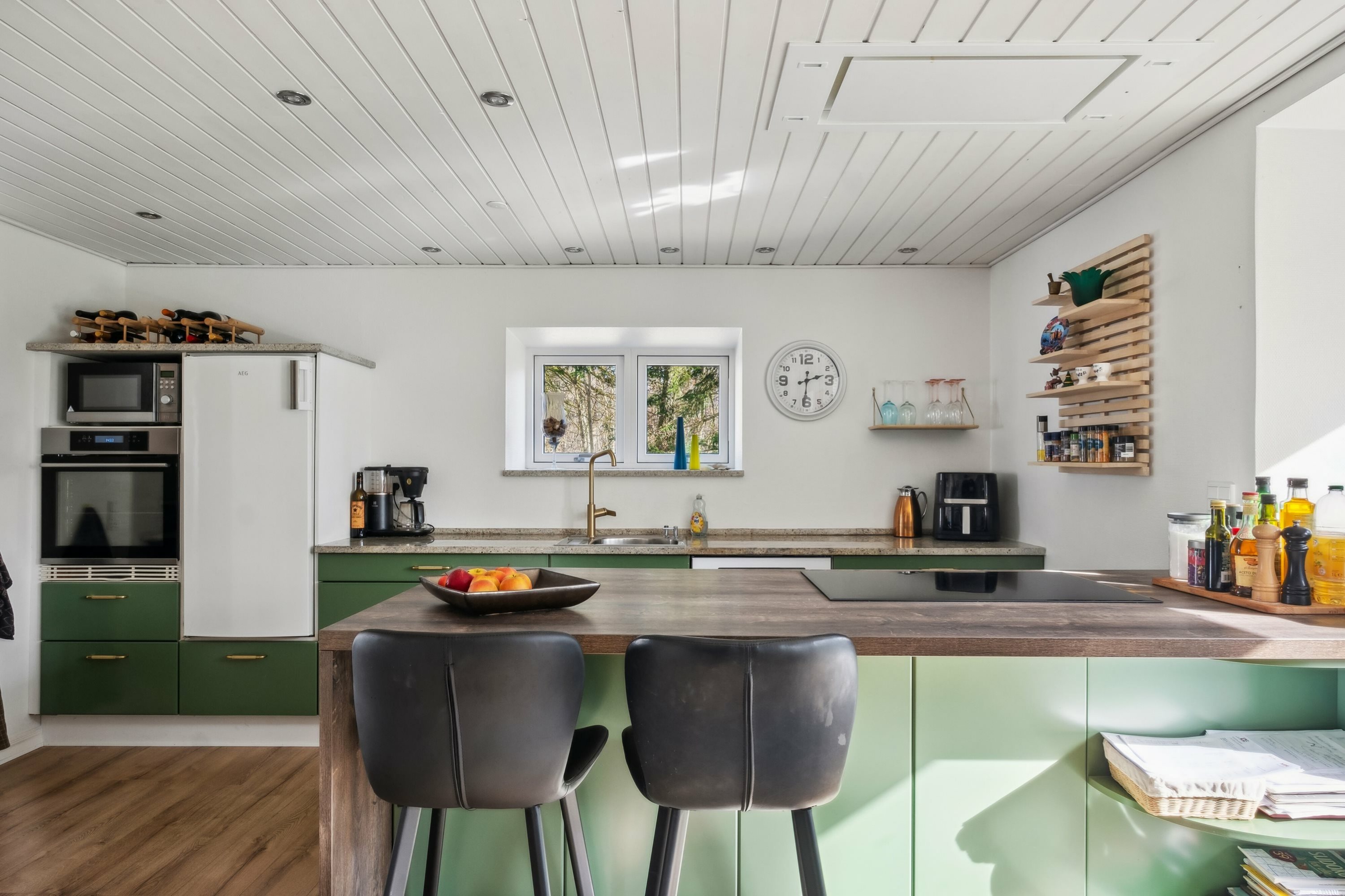 Fremhævet køkken billede i fuldskærmstilstand. Billede af Tingskoven 2, 8310 Tranbjerg J