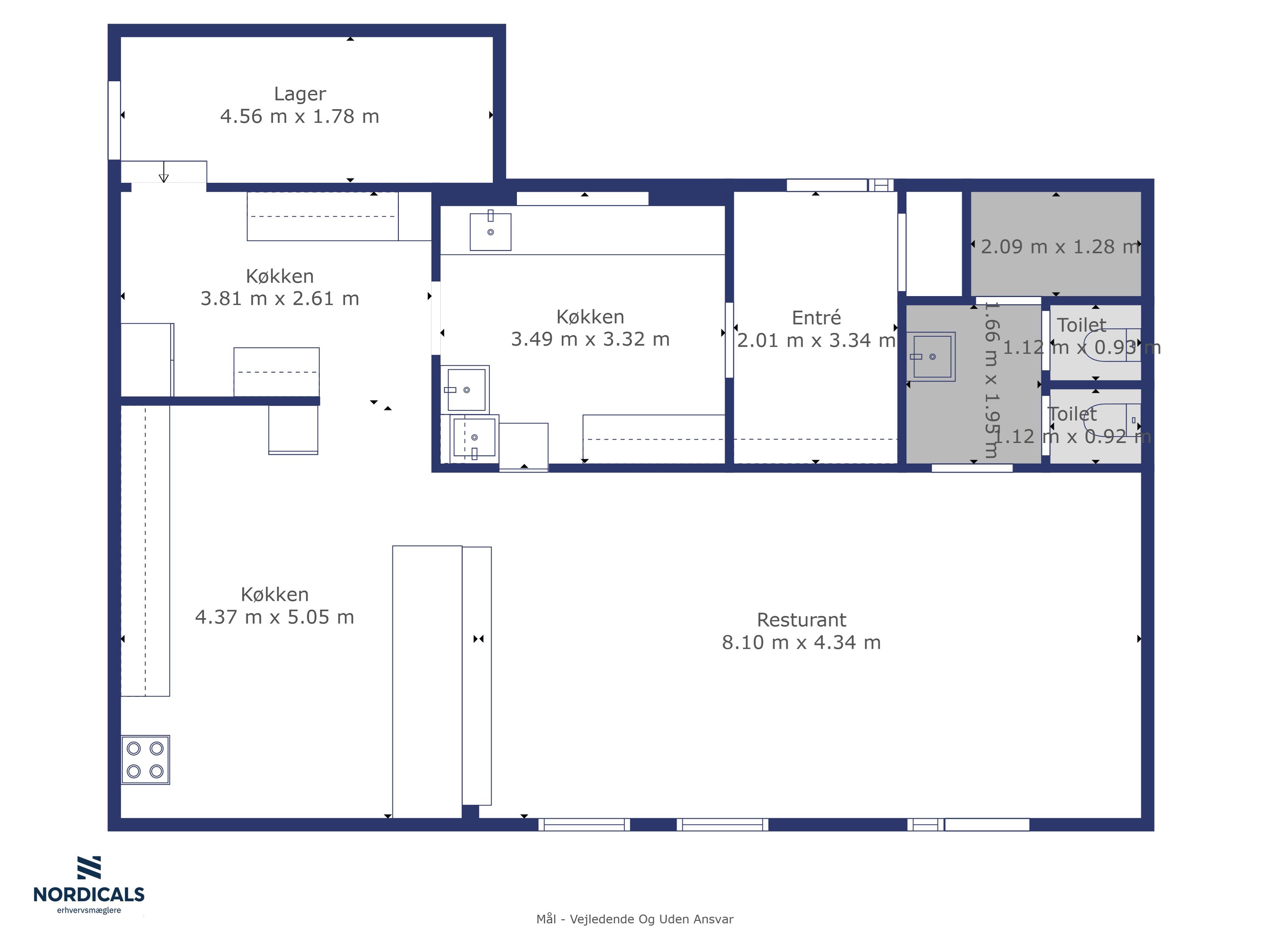 Plantegninger billede af Vardevej 38A, Sig, 6800 Varde