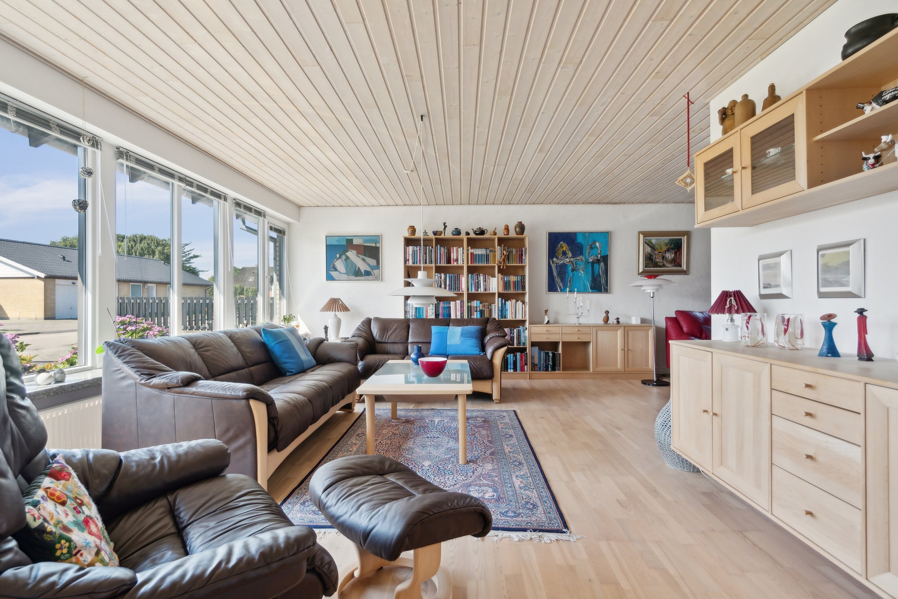 Fremhævet stue billede i fuldskærmstilstand. Billede af Tårnvej 20, Østerild, 7700 Thisted