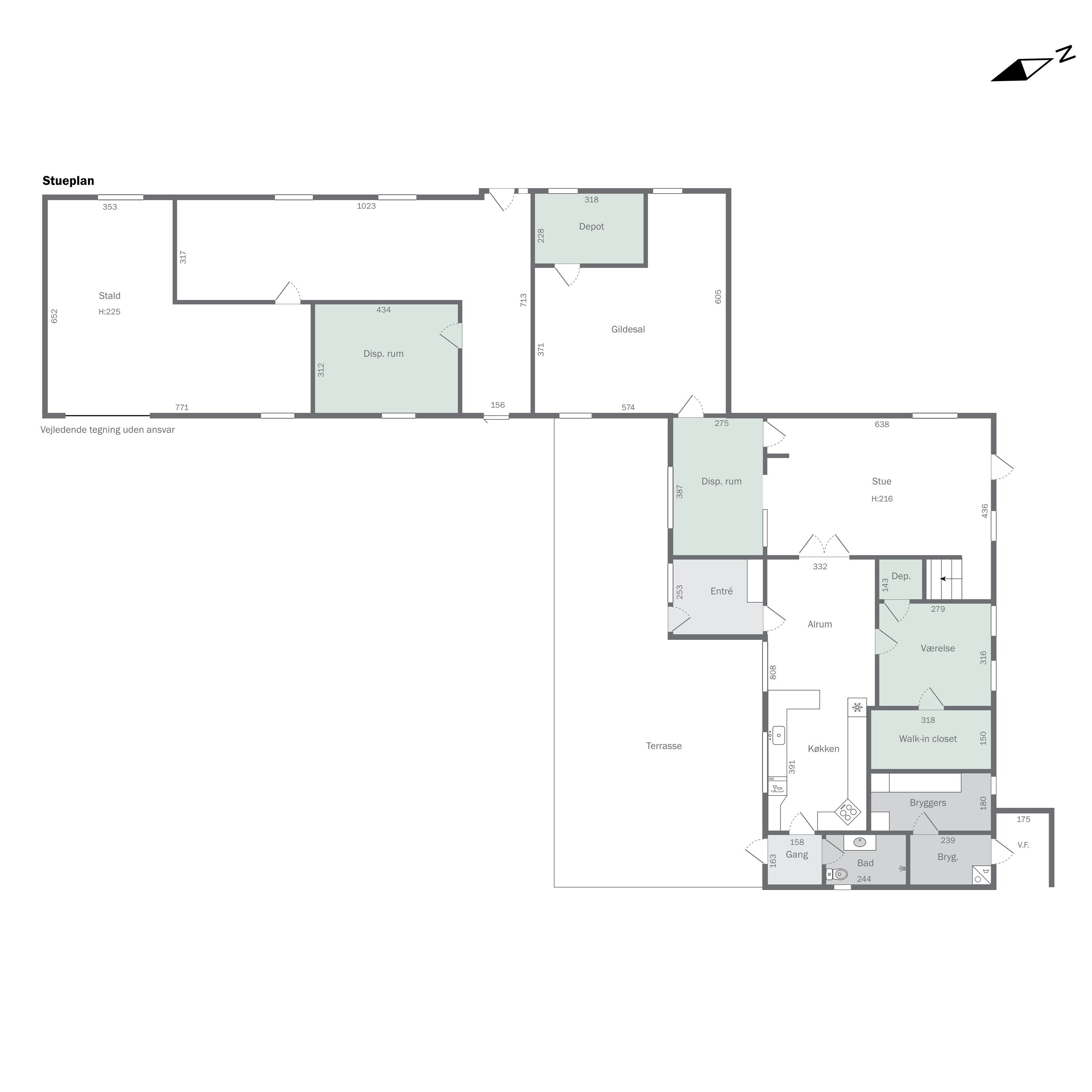 Plantegninger billede af Skov-Torupvej 15, Skov-Torup, 4683 Rønnede