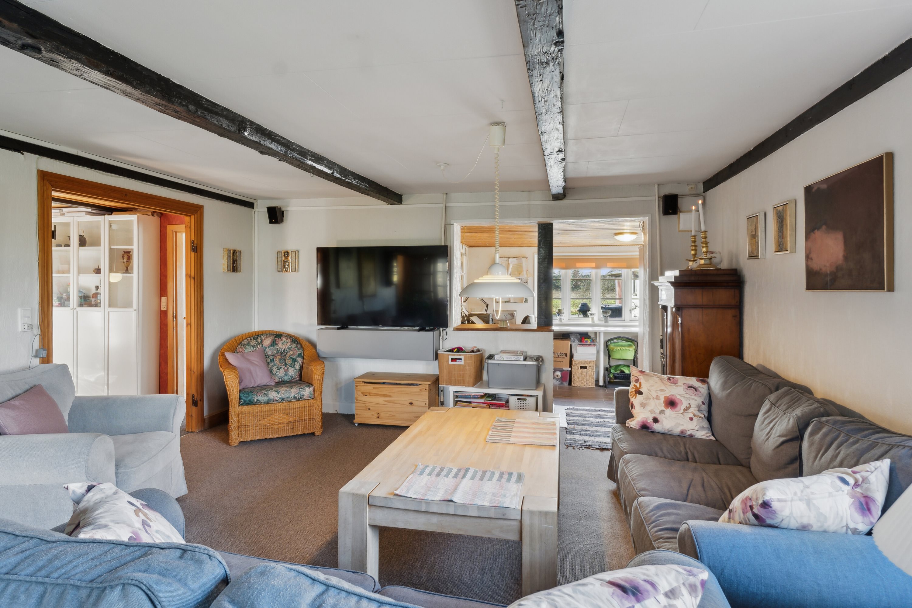 Miniaturebillede 1: stue. Billede af Skov-Torupvej 15, Skov-Torup, 4683 Rønnede