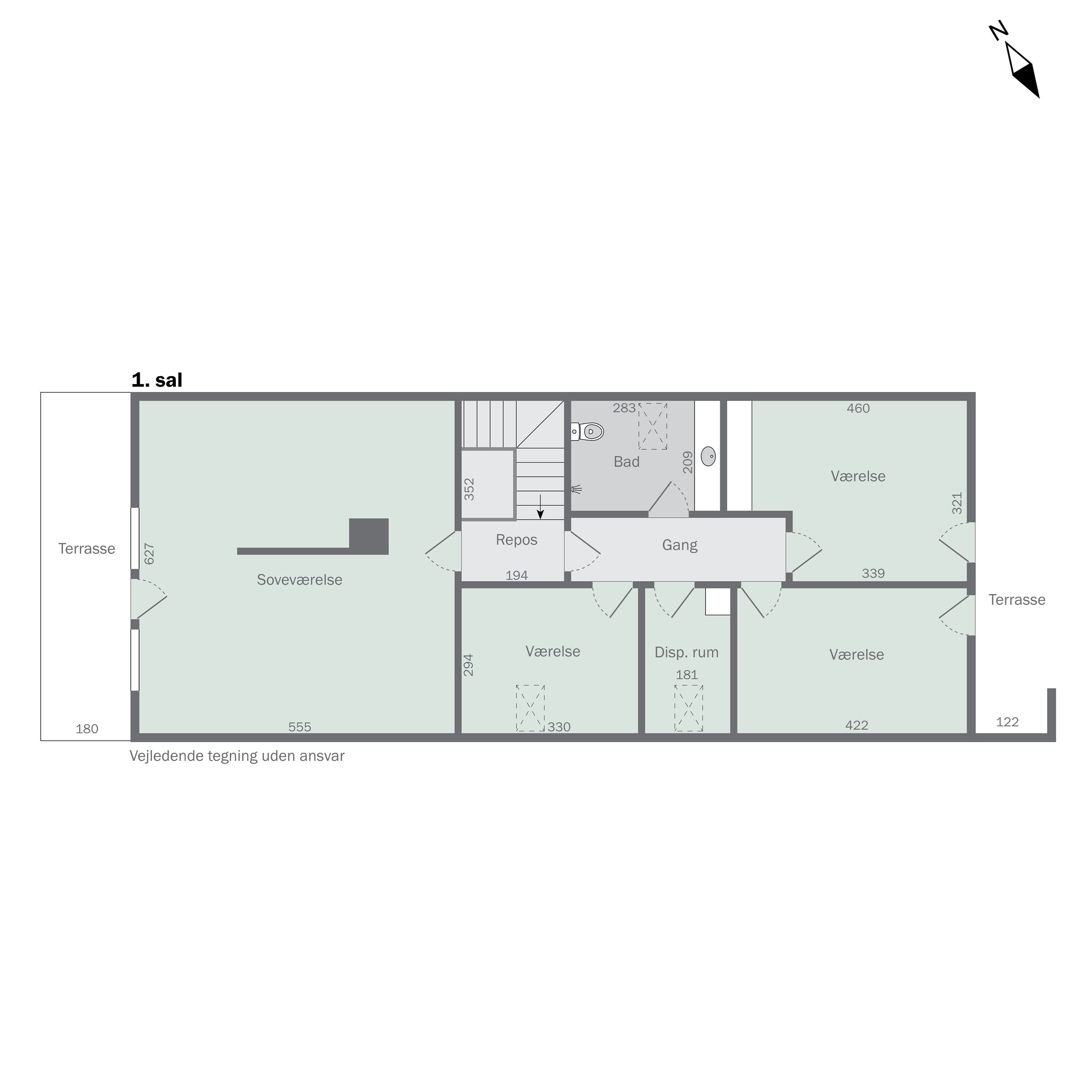 Plantegninger billede af Klovtoftvej 16, Jels, 6630 Rødding