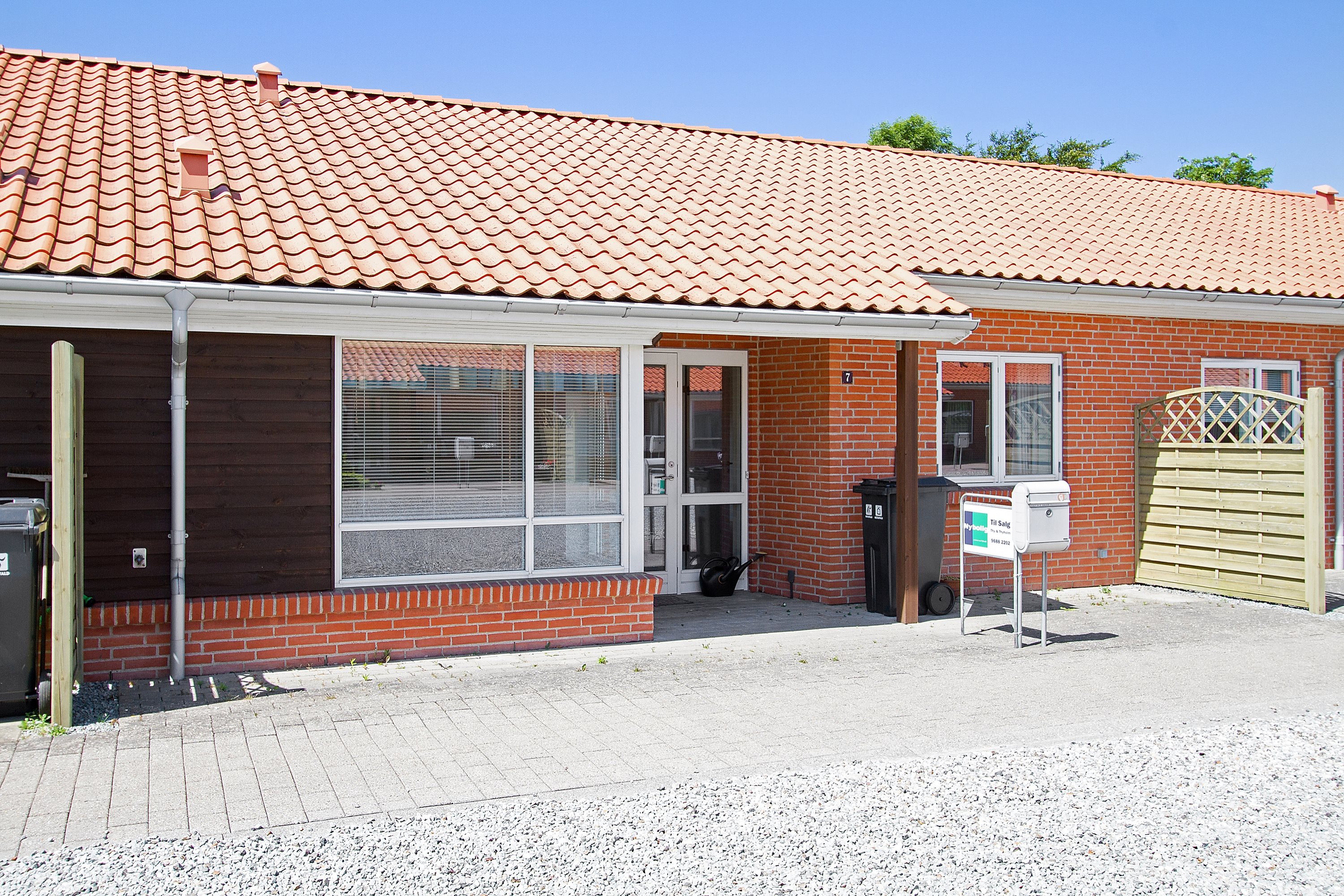 Fremhævet set fra vejen billede i fuldskærmstilstand. Billede af Åbakkevej 7, 7760 Hurup Thy