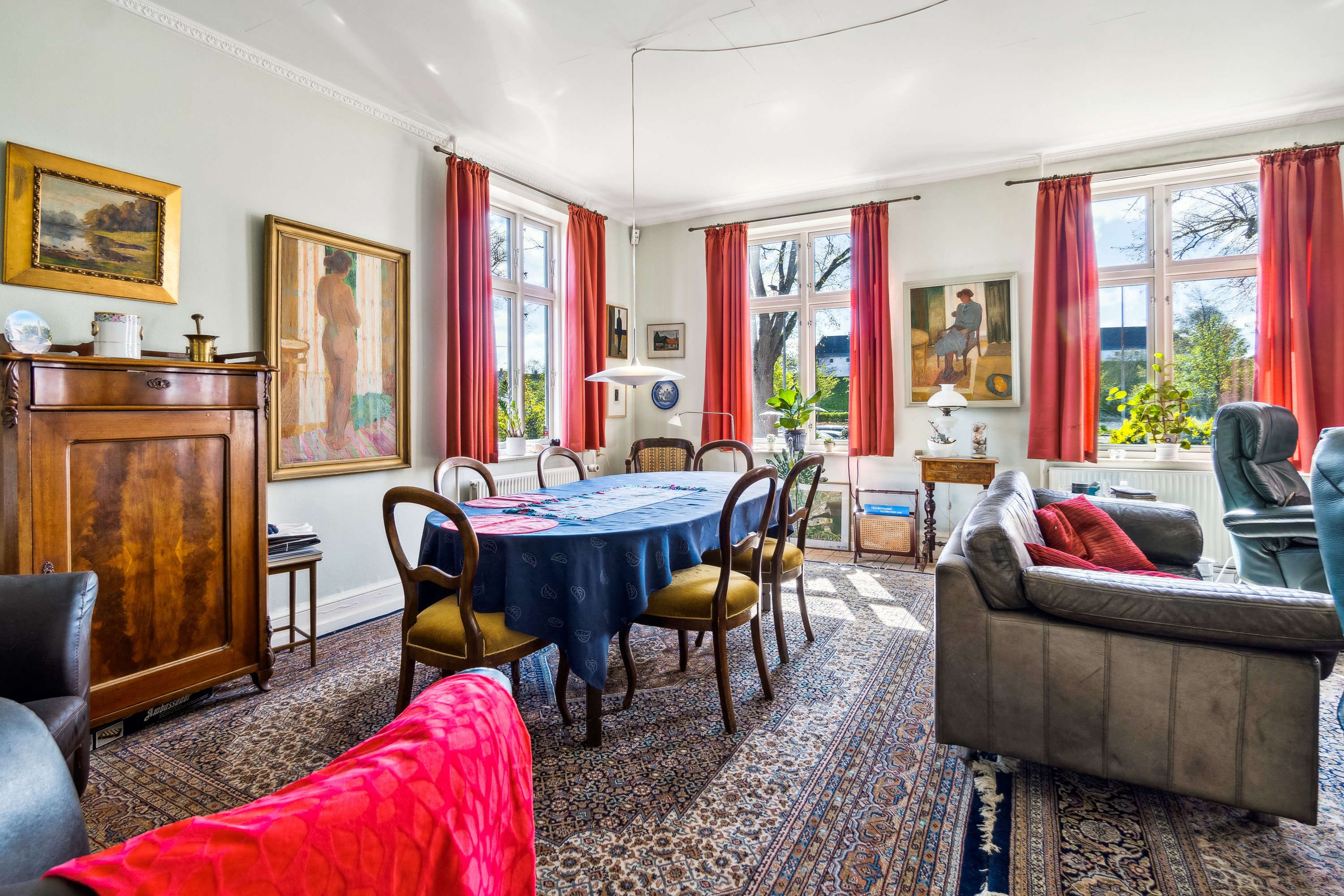 Fremhævet stue billede i fuldskærmstilstand. Billede af Ejlersvej 14, 6000 Kolding