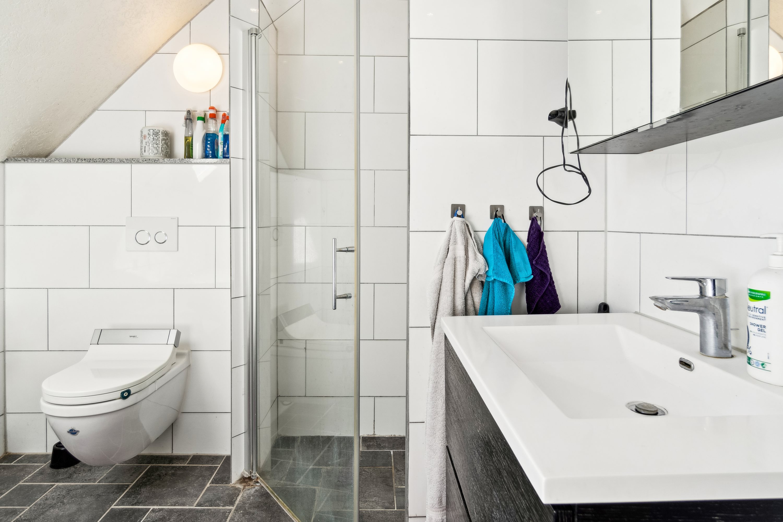 Fremhævet badeværelse billede i fuldskærmstilstand. Billede af Ejlersvej 14, 6000 Kolding