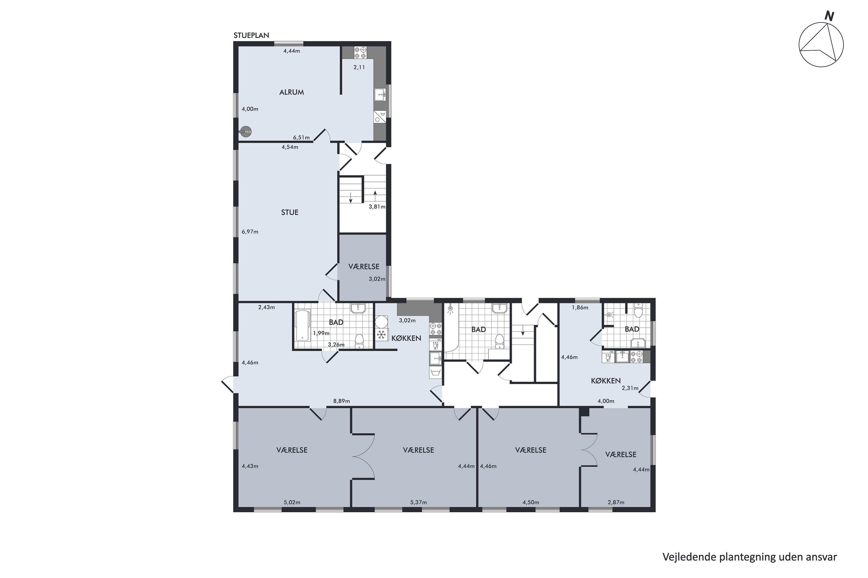 Plantegninger billede af Vesterbakke 18, 6310 Broager
