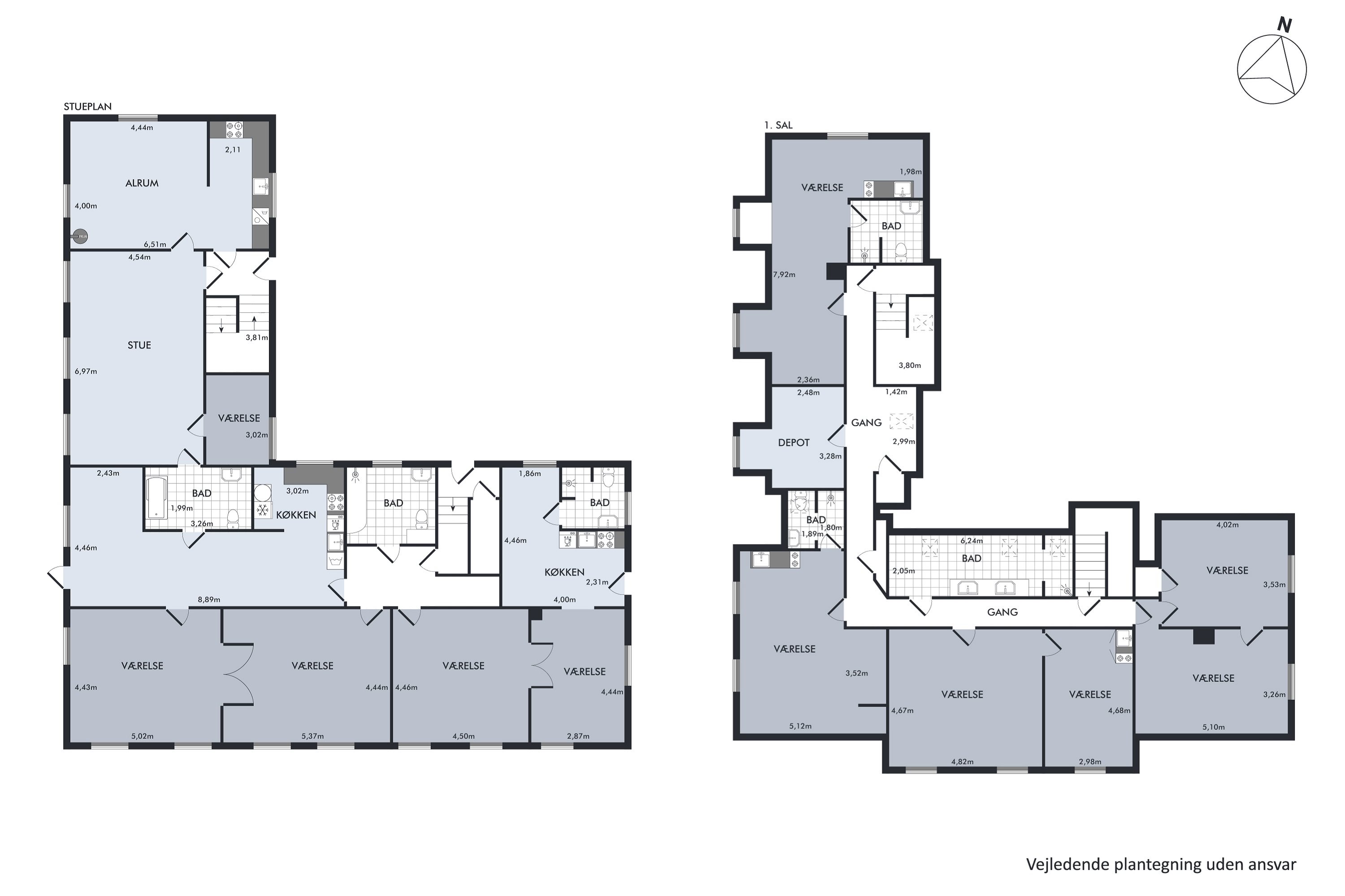 Plantegninger billede af Vesterbakke 18, 6310 Broager